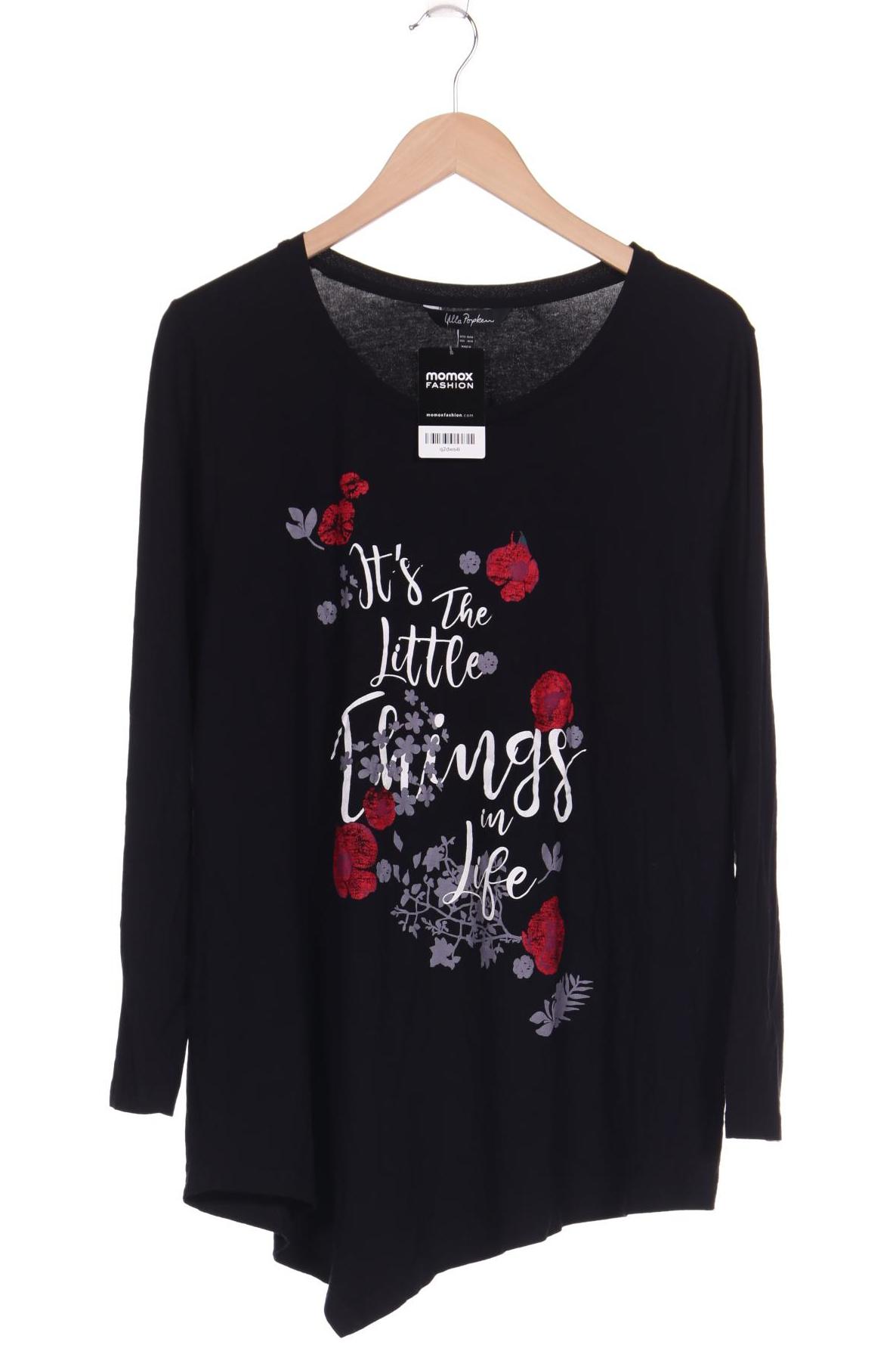 

Ulla Popken Damen Langarmshirt, schwarz