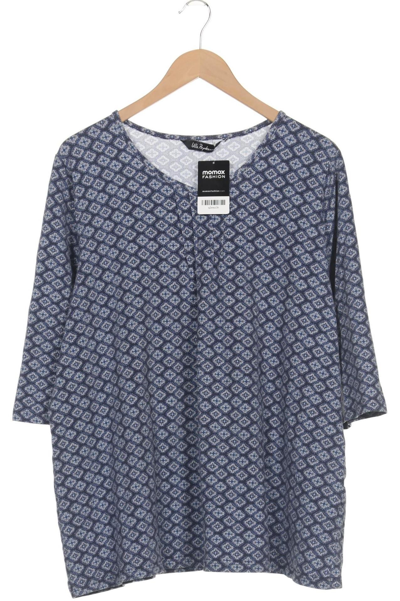 

Ulla Popken Damen Langarmshirt, marineblau, Gr. 44