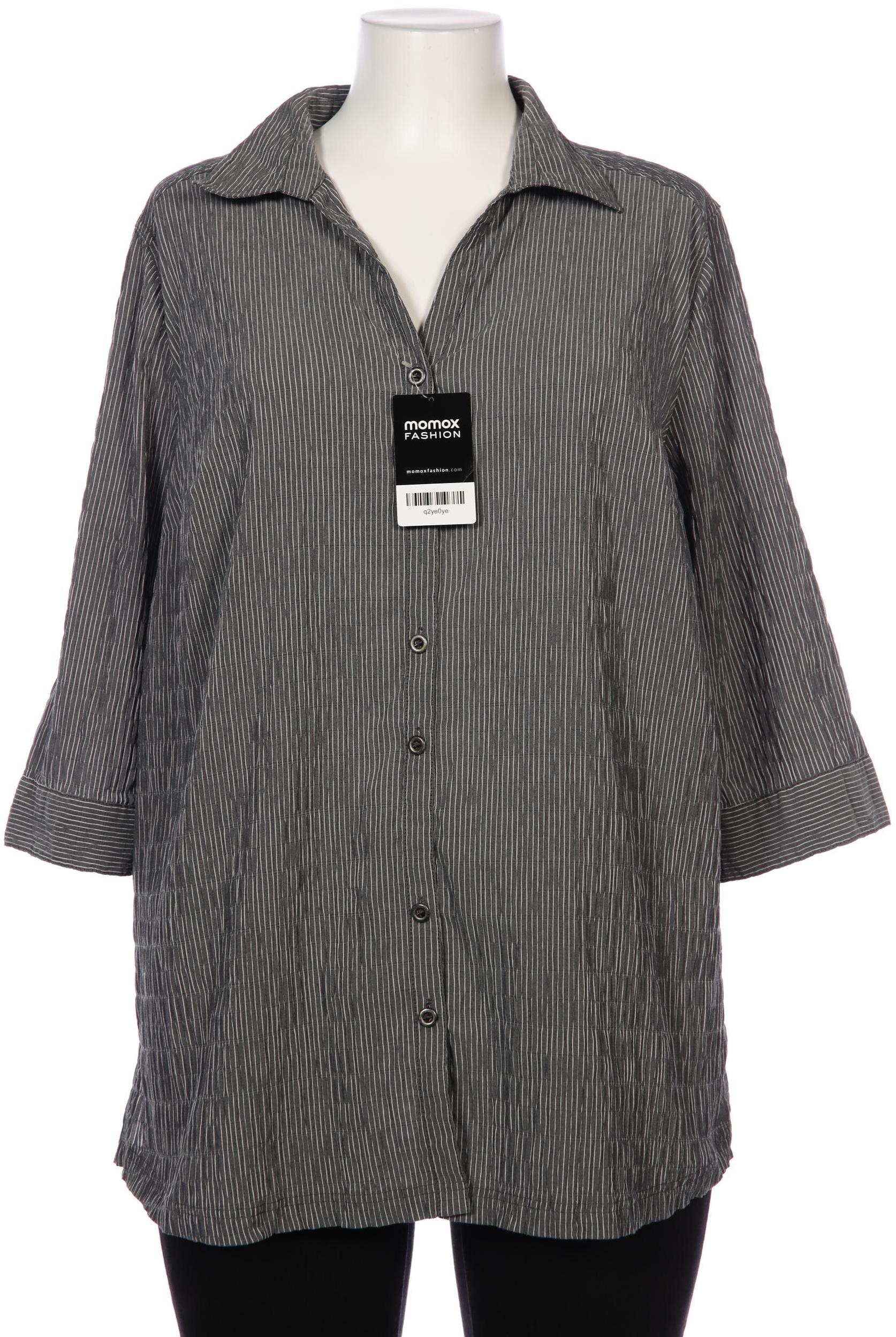 

Ulla Popken Damen Bluse, grau, Gr. 46
