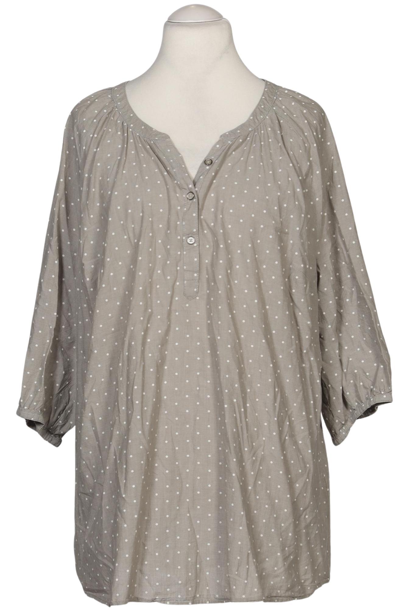 

Ulla Popken Damen Bluse, grau, Gr. 50