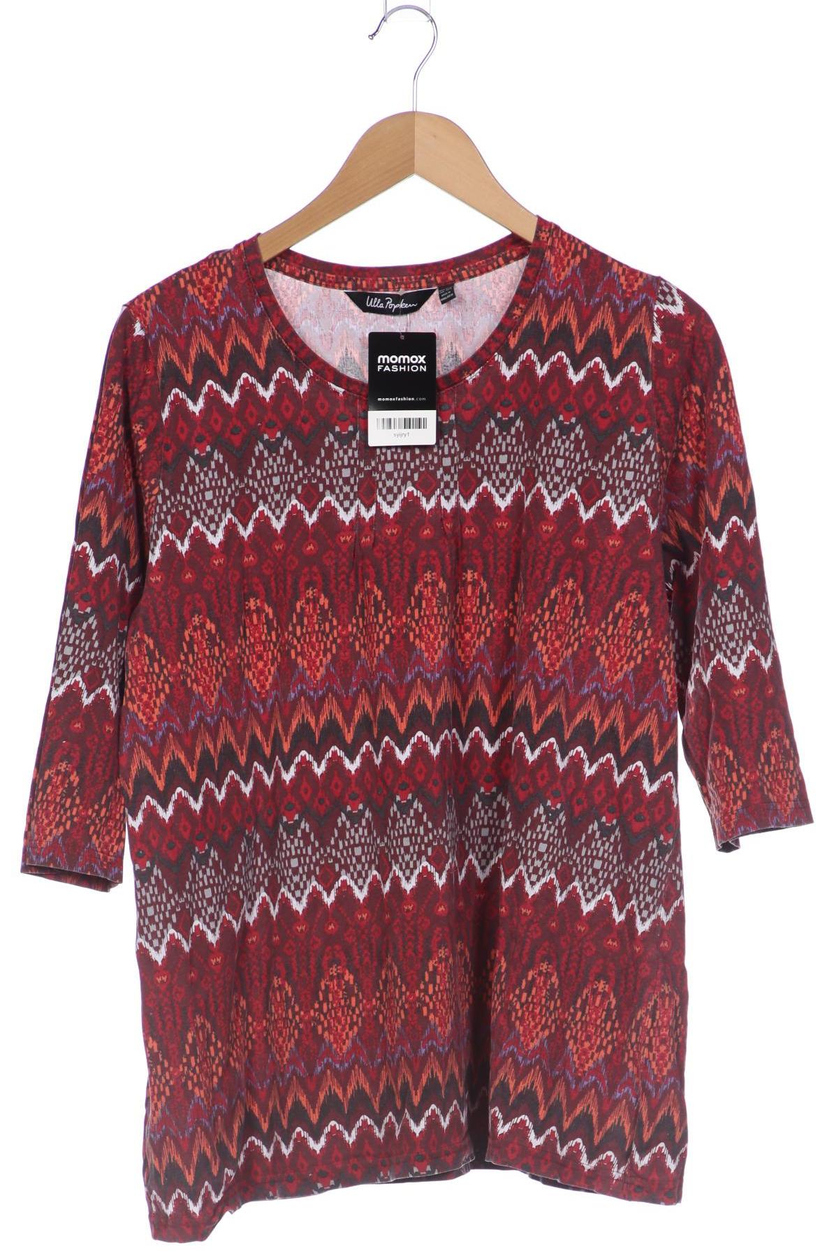 

Ulla Popken Damen Langarmshirt, bordeaux, Gr. 42