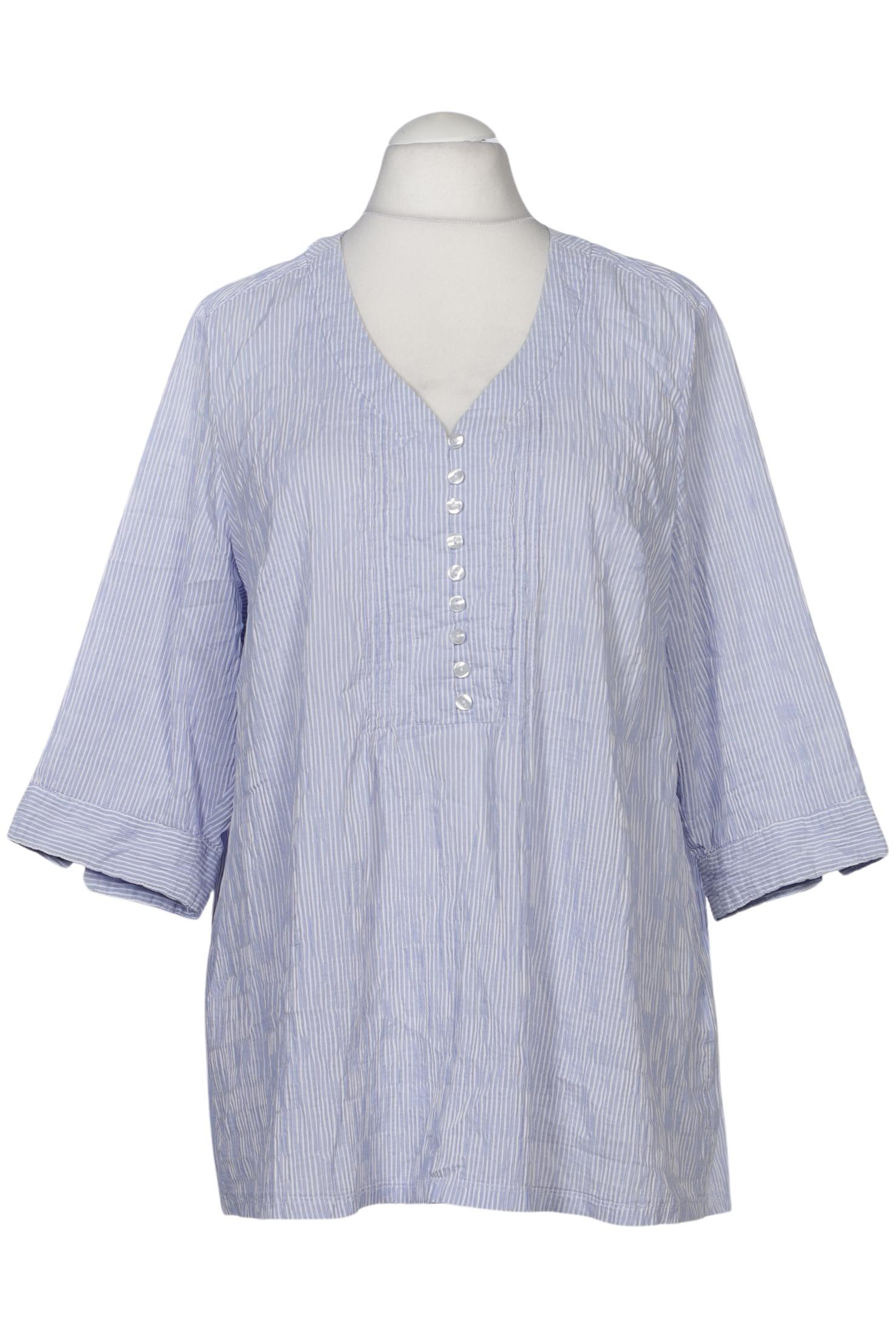 

Ulla Popken Damen Bluse, hellblau, Gr. 46