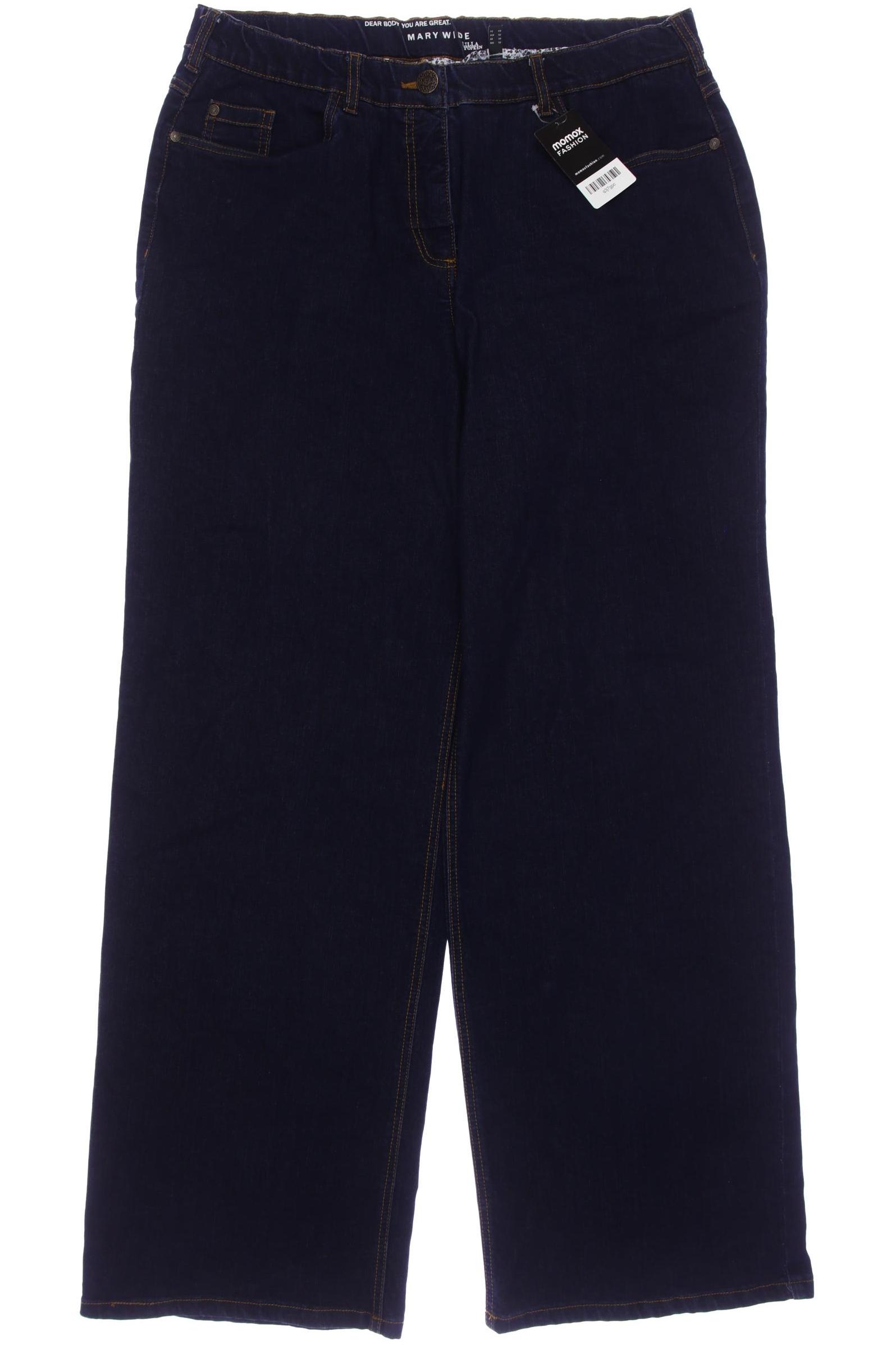 

Ulla Popken Damen Jeans, marineblau, Gr. 92