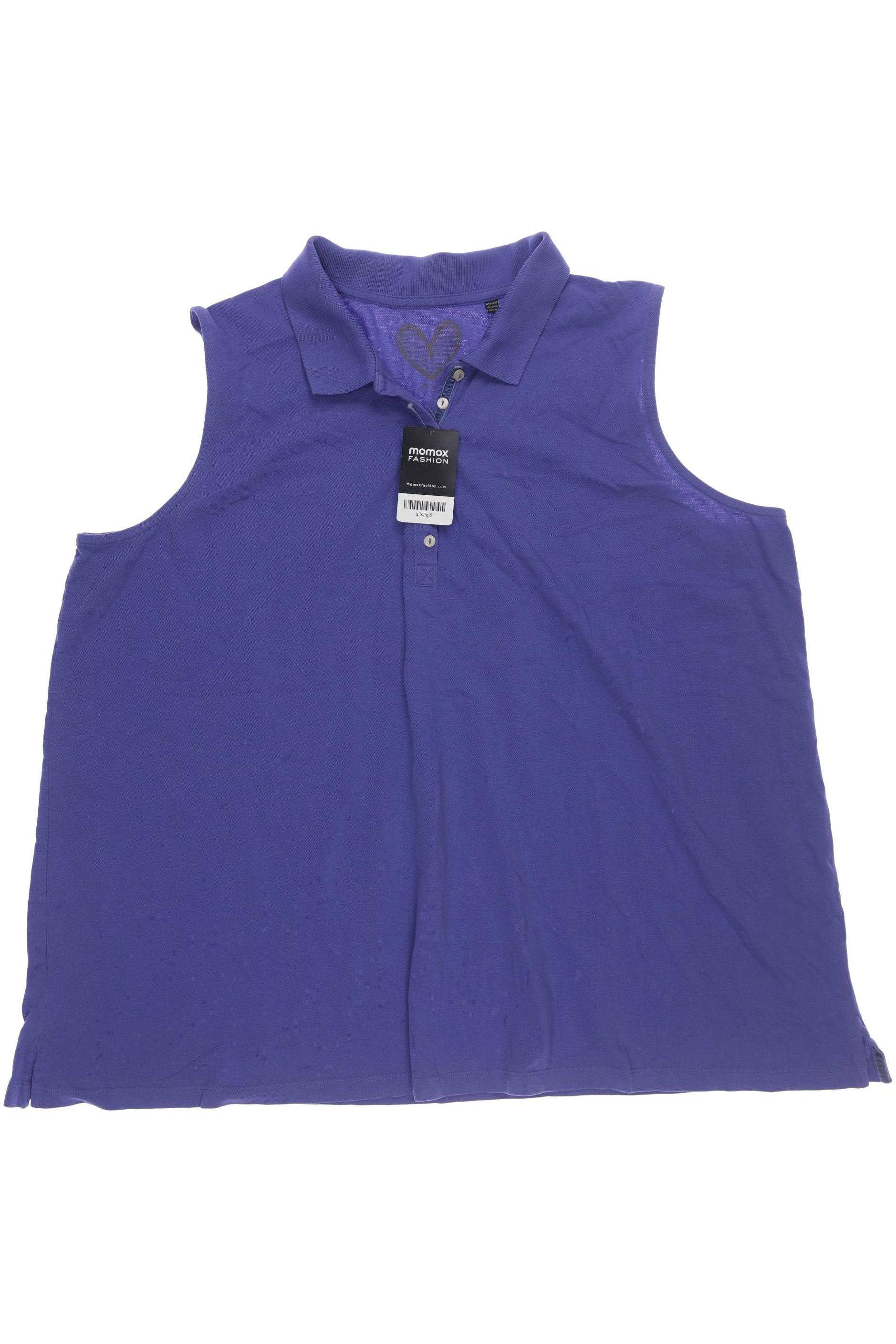 

Ulla Popken Damen Poloshirt, blau, Gr. 54