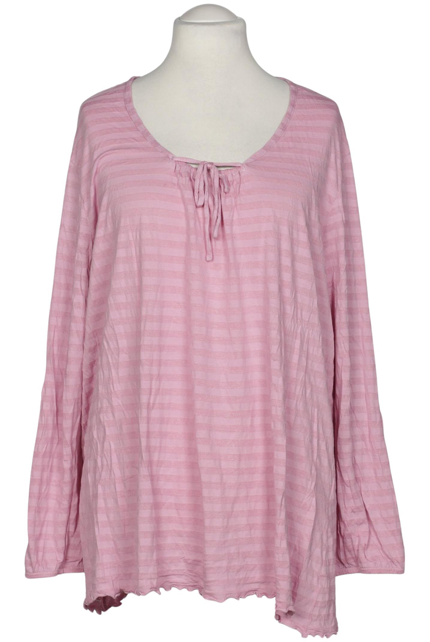 

Ulla Popken Damen Langarmshirt, pink, Gr. 54