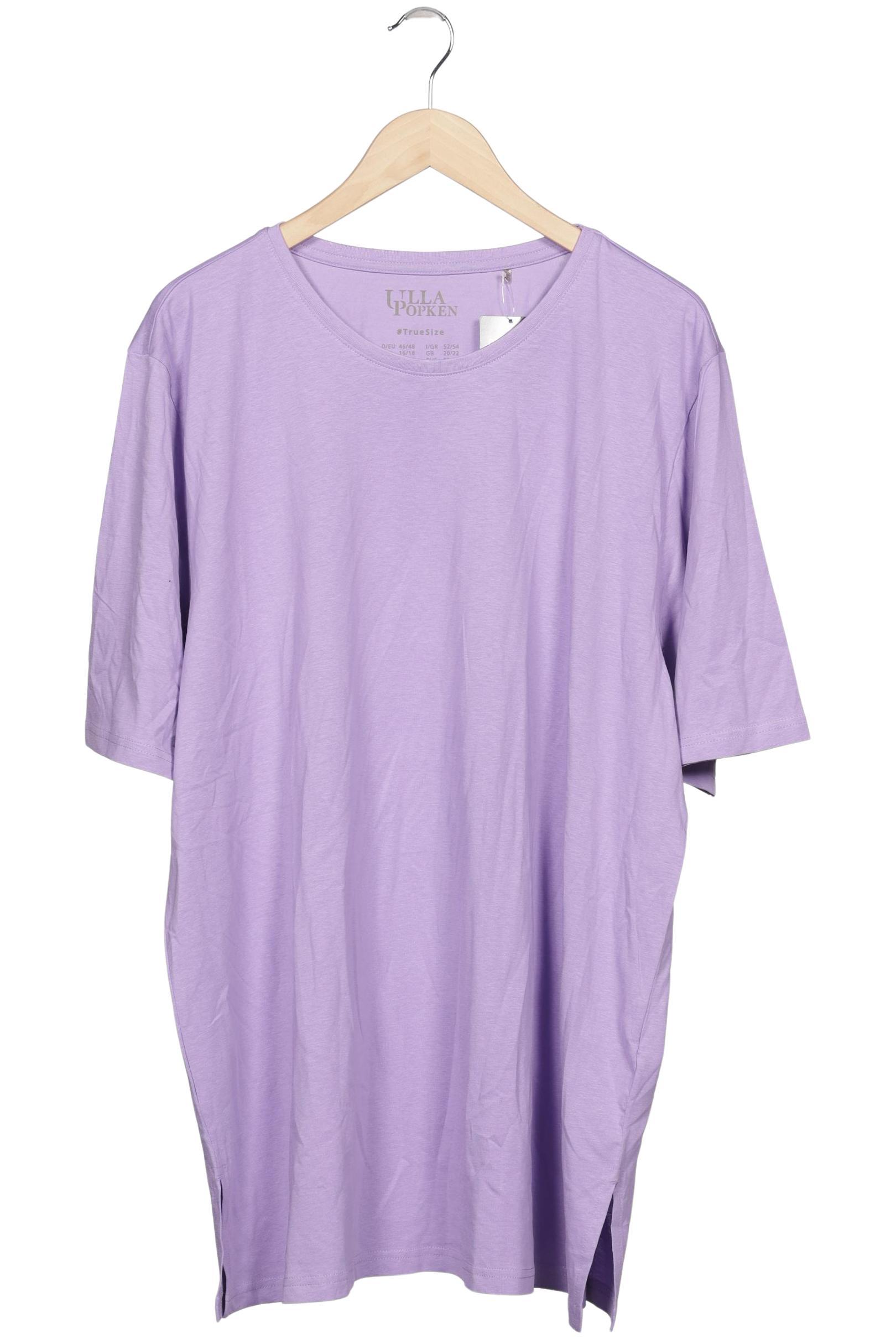 

Ulla Popken Damen T-Shirt, flieder, Gr. 46