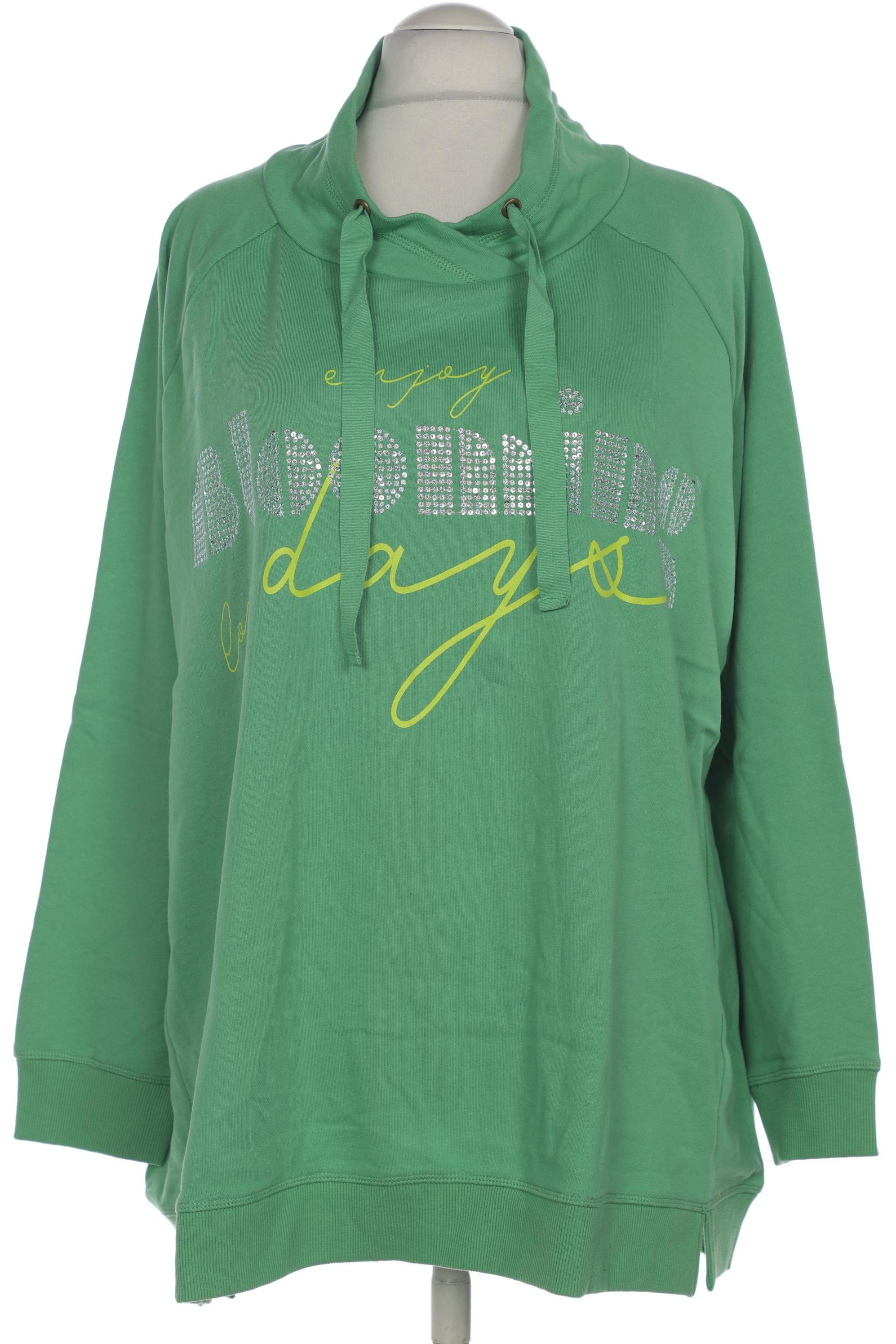 

Ulla Popken Damen Sweatshirt, grün, Gr. 54