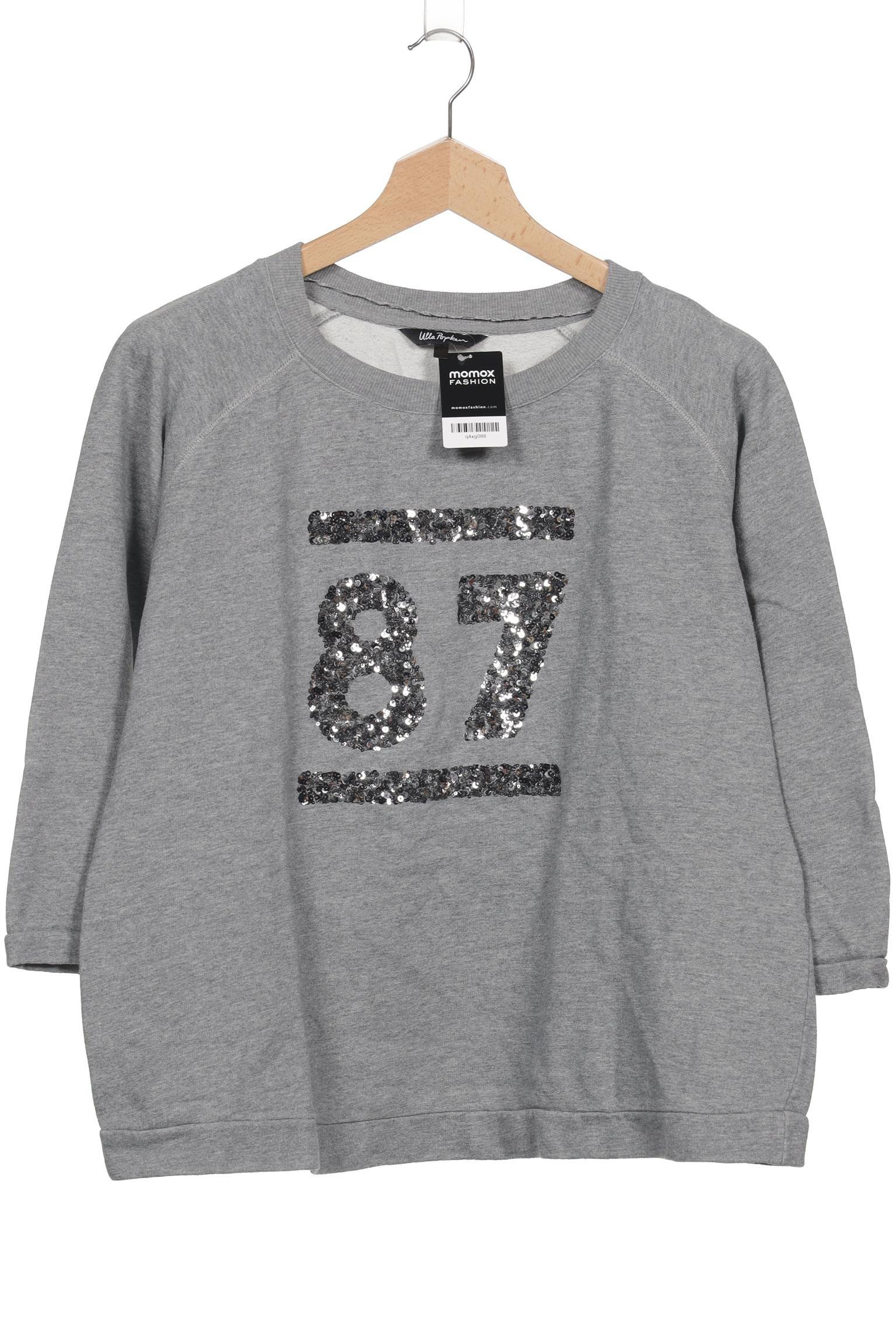 

Ulla Popken Damen Sweatshirt, grau, Gr. 46