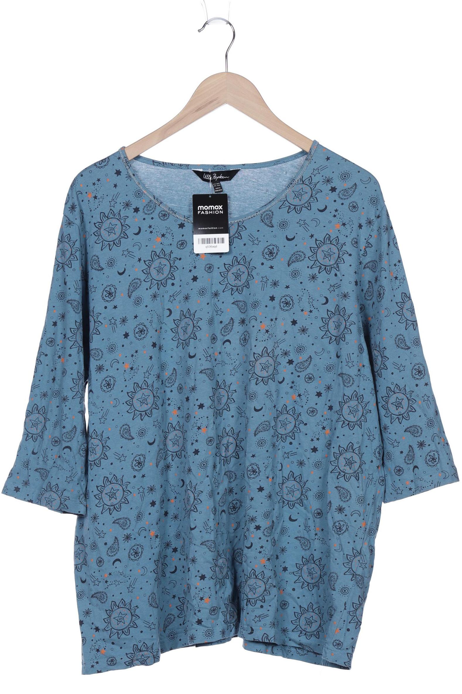 

Ulla Popken Damen T-Shirt, blau, Gr. 50
