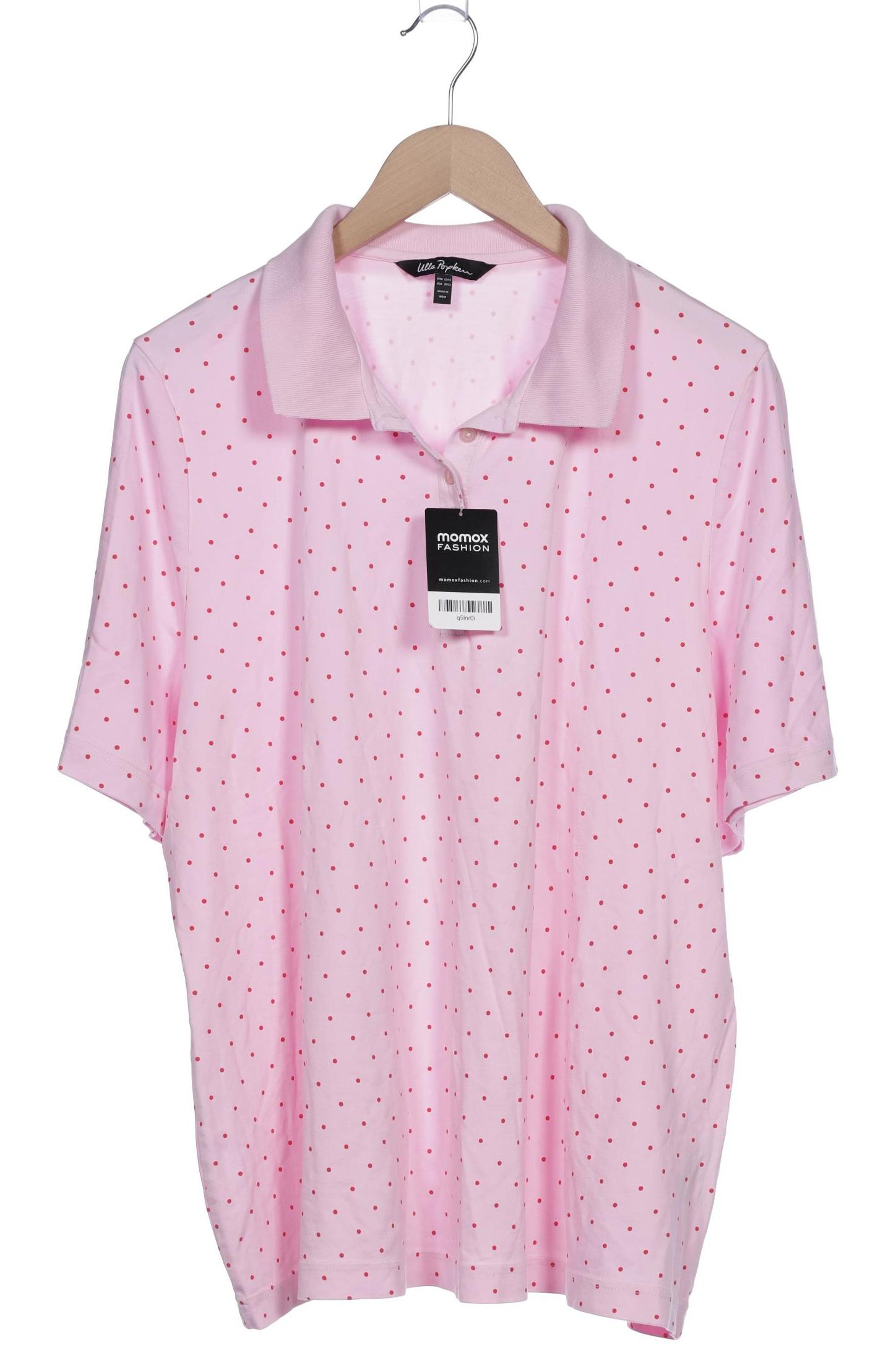

Ulla Popken Damen Poloshirt, pink