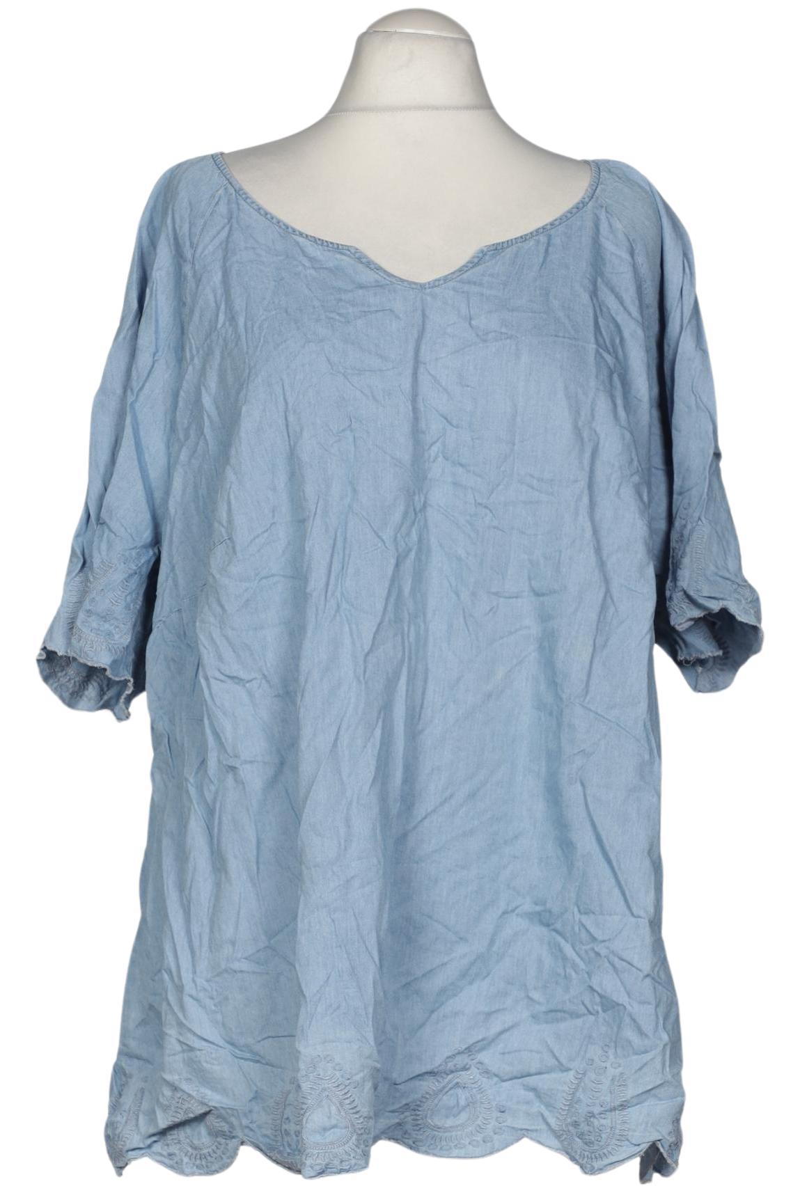 

Ulla Popken Damen Bluse, hellblau, Gr. 58