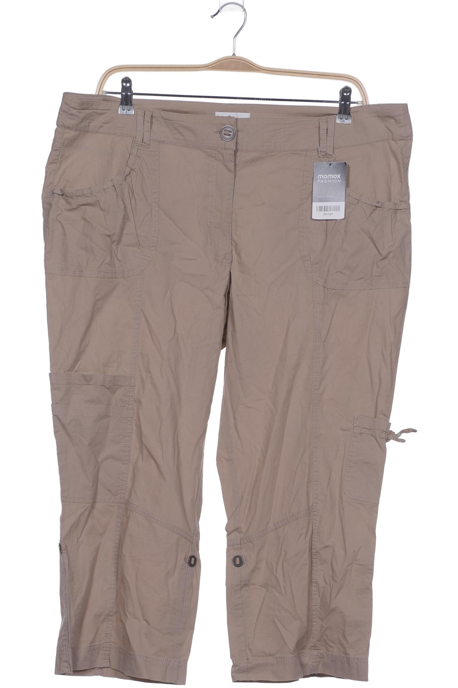 

Ulla Popken Damen Stoffhose, beige, Gr. 50