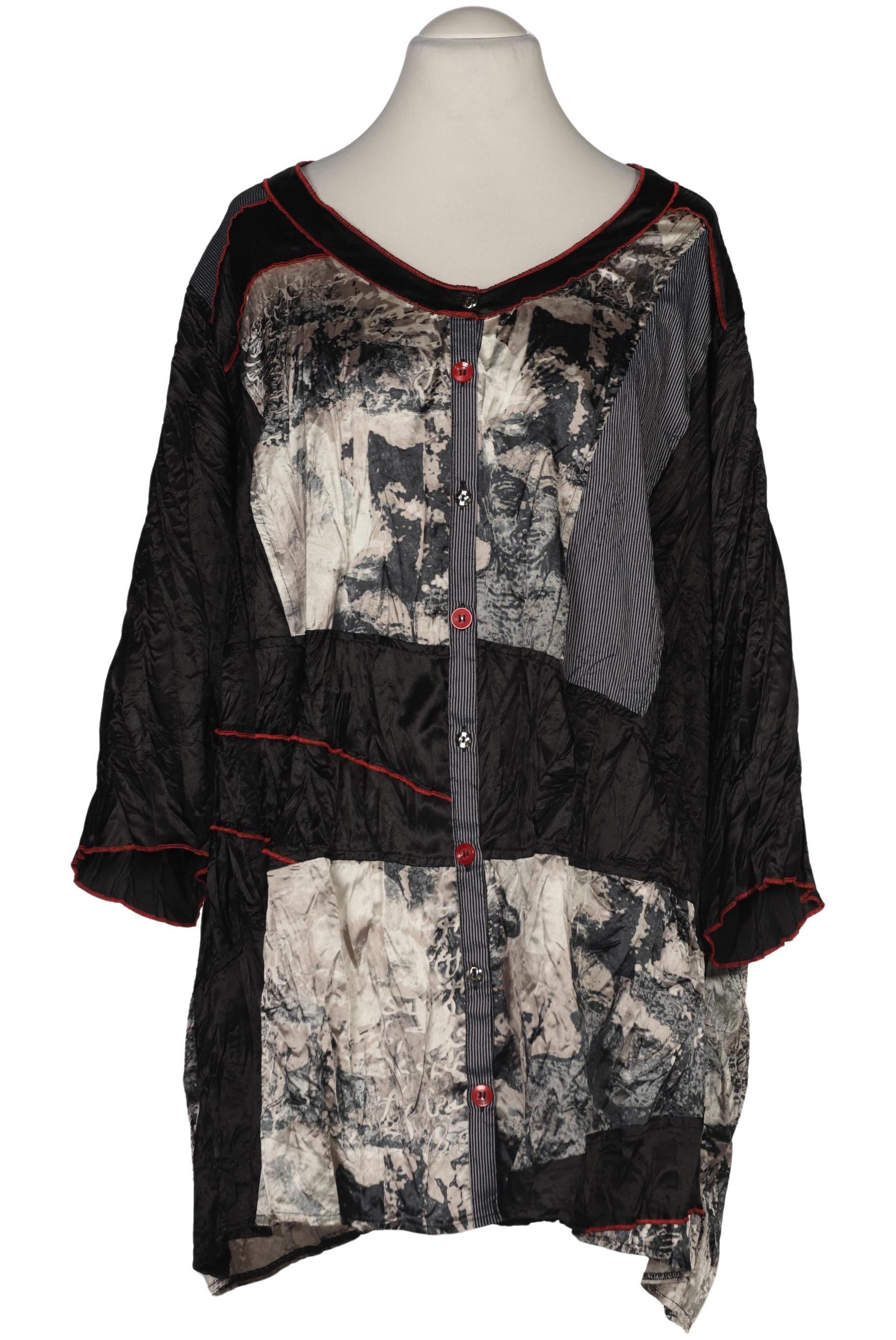 

Ulla Popken Damen Bluse, schwarz, Gr. 58