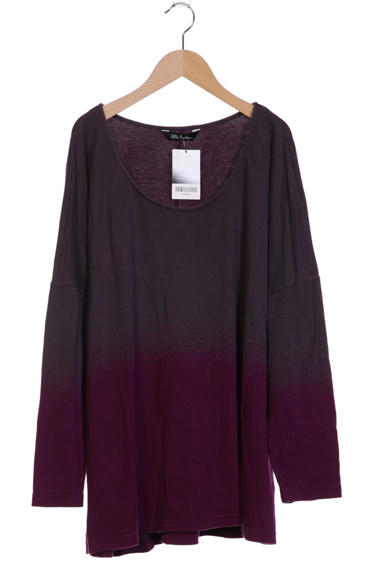 

Ulla Popken Damen Langarmshirt, bordeaux, Gr. 48