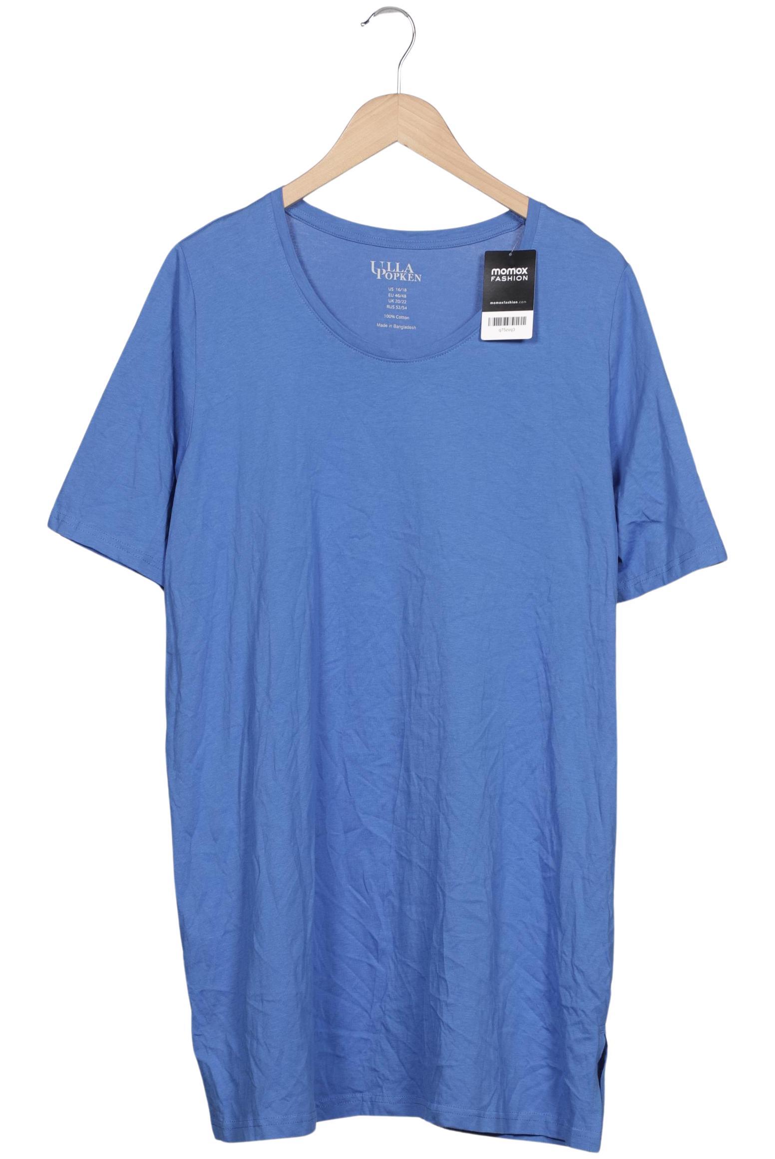 

Ulla Popken Damen T-Shirt, blau, Gr. 46