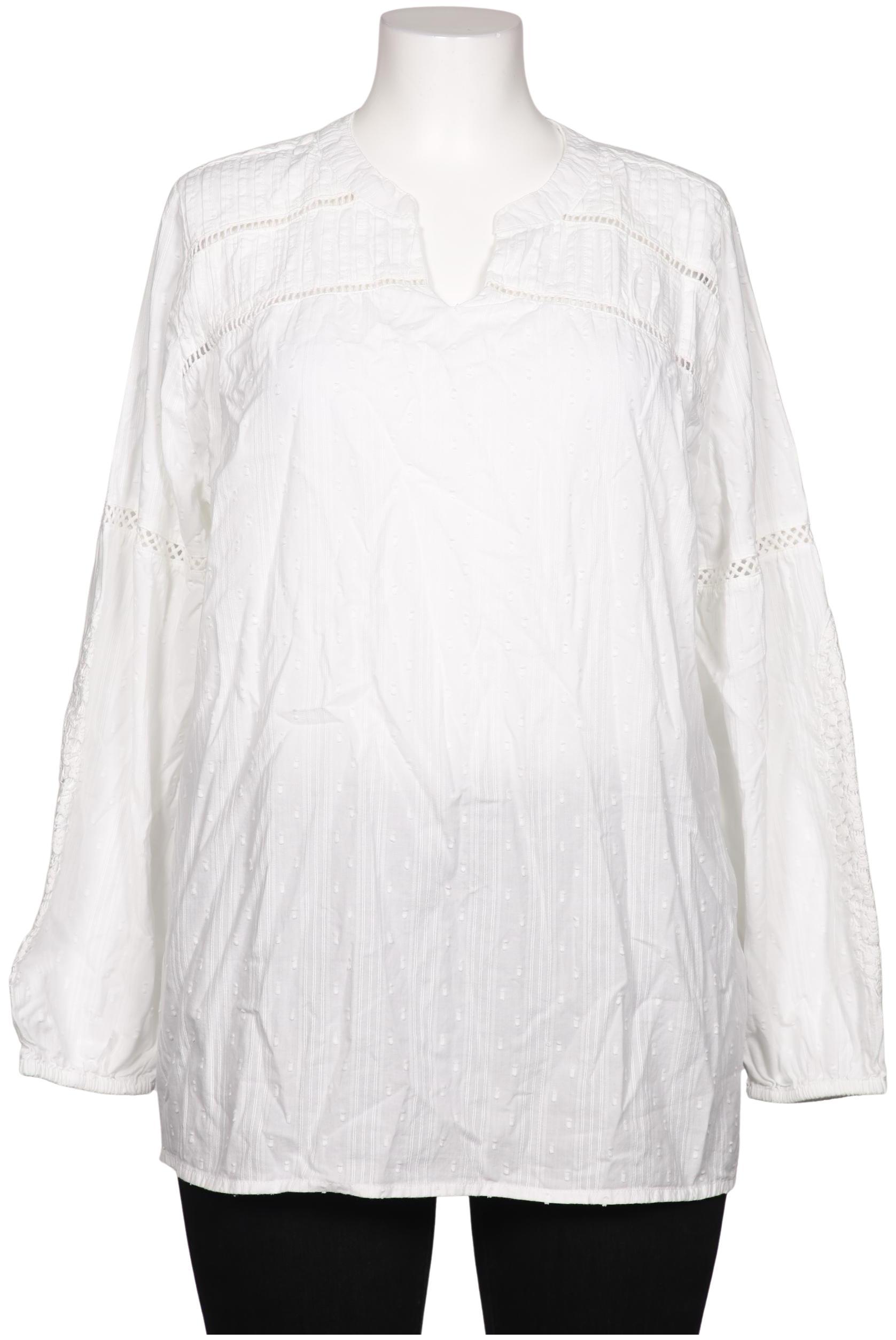 

Ulla Popken Damen Bluse, weiß, Gr. 46