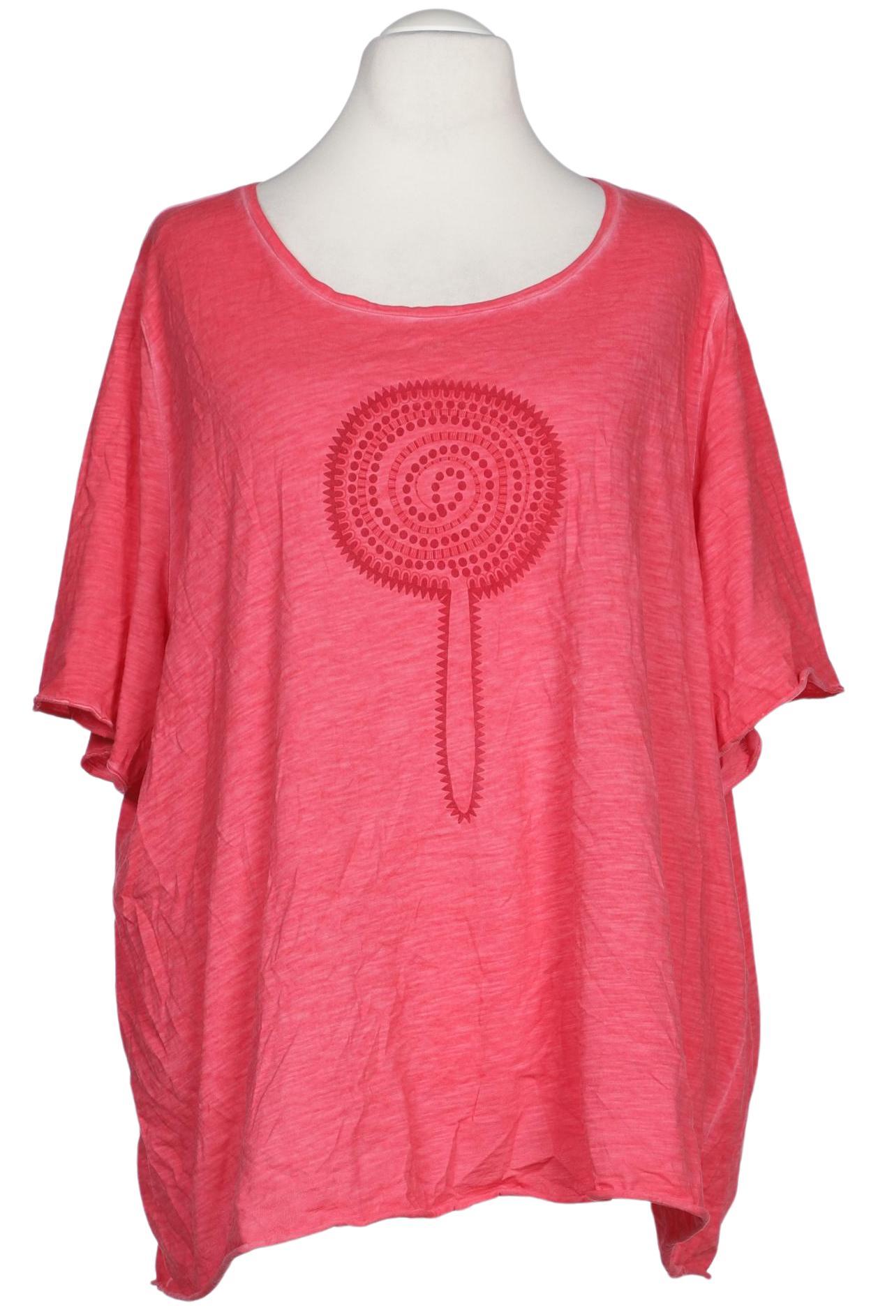 

Ulla Popken Damen T-Shirt, pink, Gr. 58