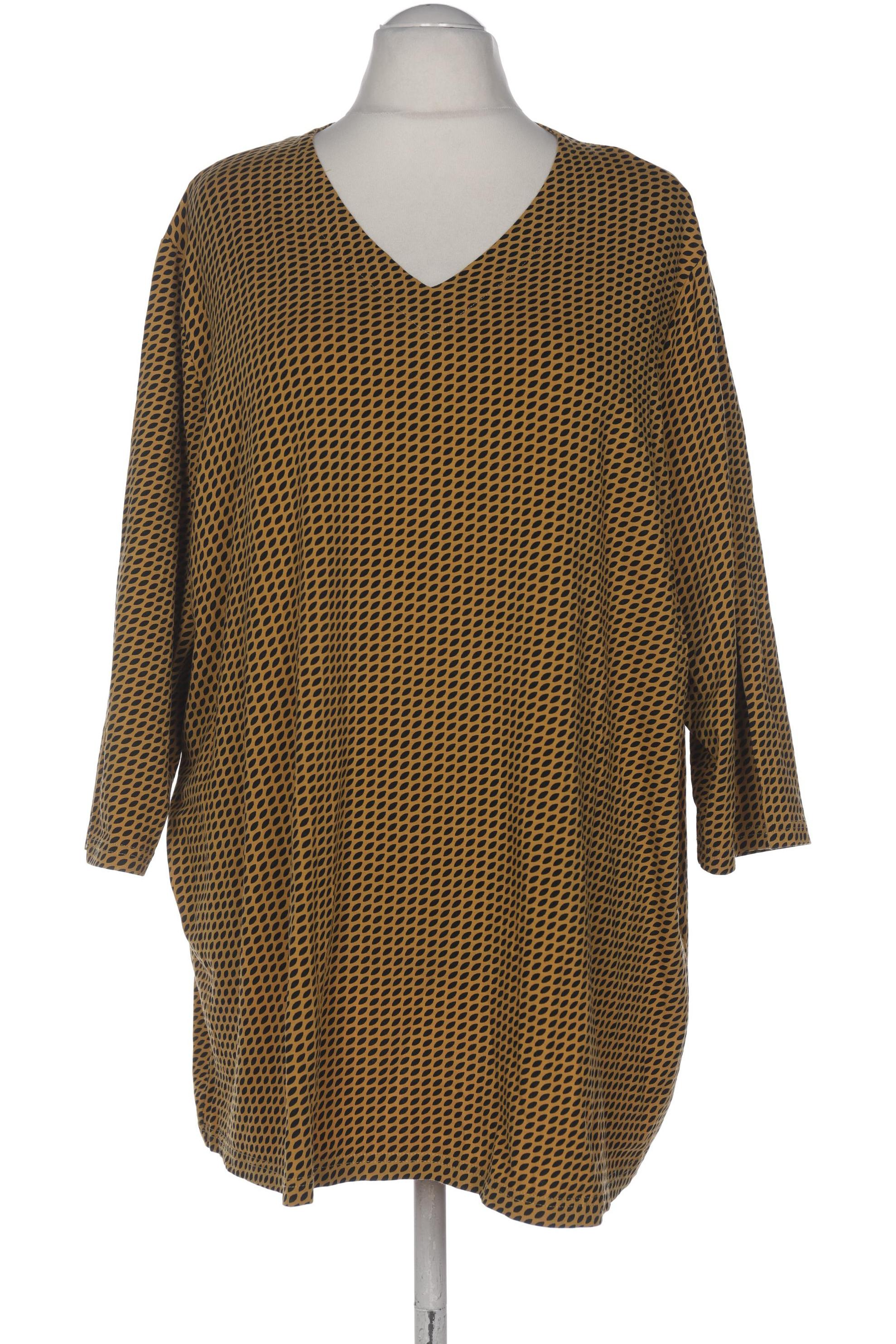 

Ulla Popken Damen Langarmshirt, gelb
