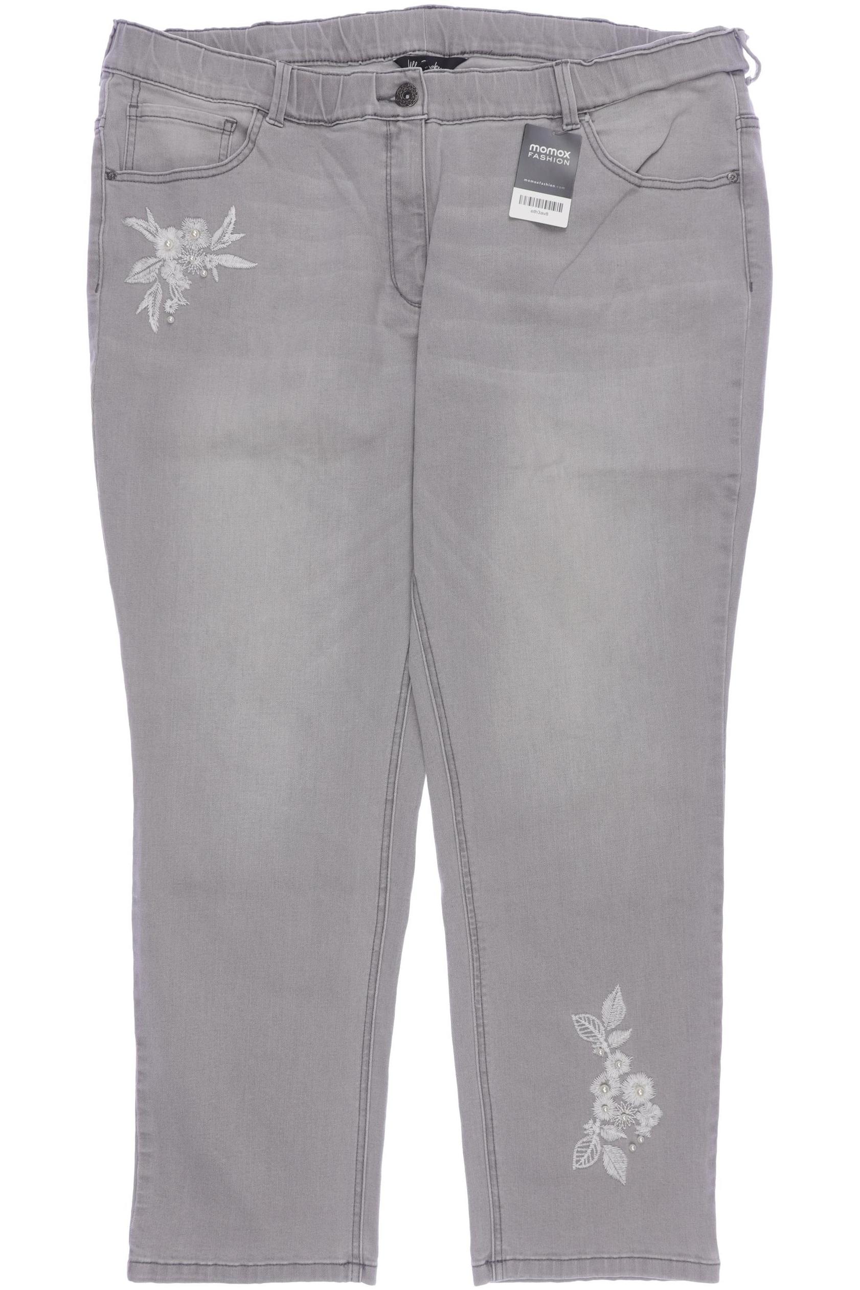 

Ulla Popken Damen Jeans, grau, Gr. 52