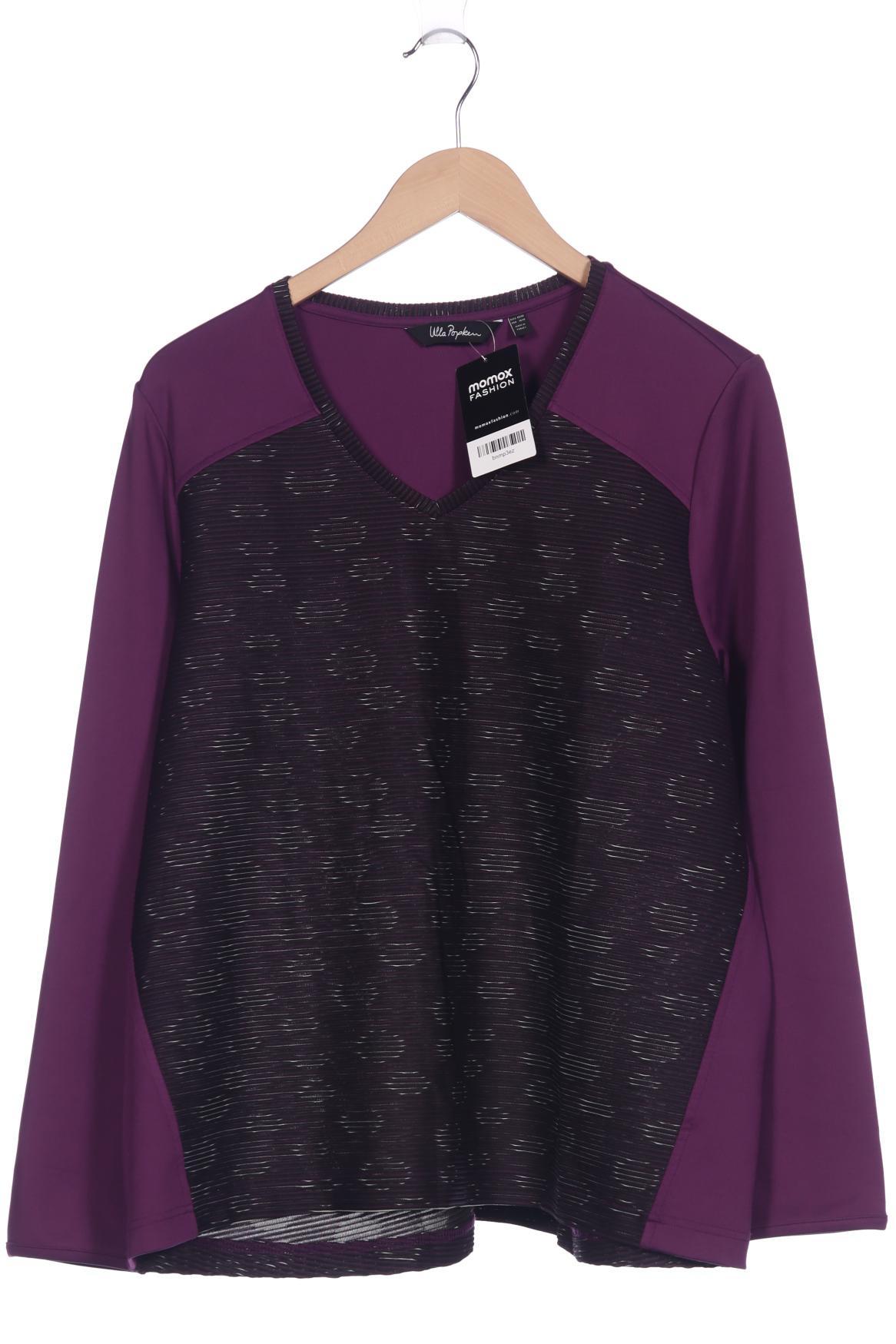 

Ulla Popken Damen Langarmshirt, flieder, Gr. 46