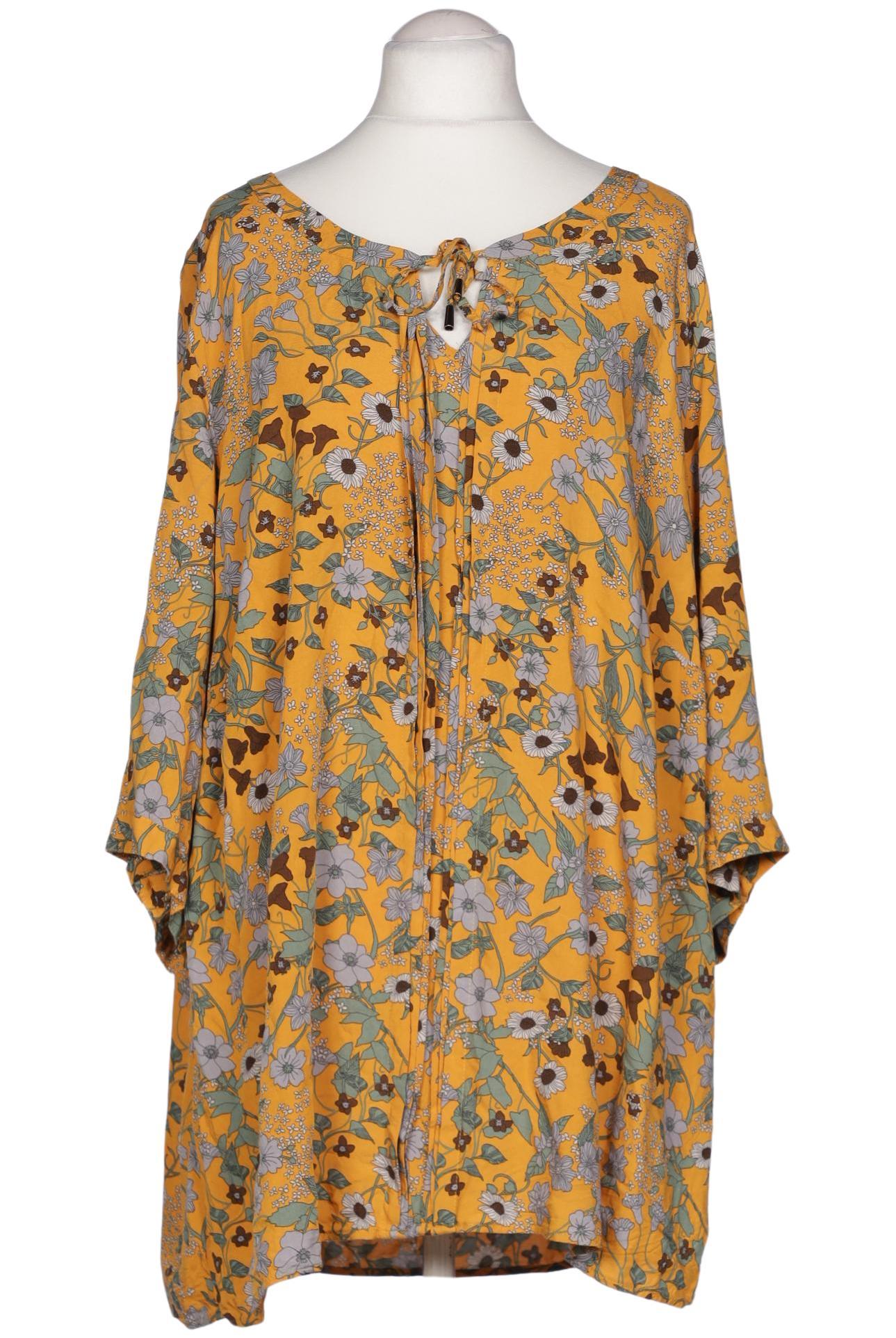 

Ulla Popken Damen Bluse, gelb, Gr. 58