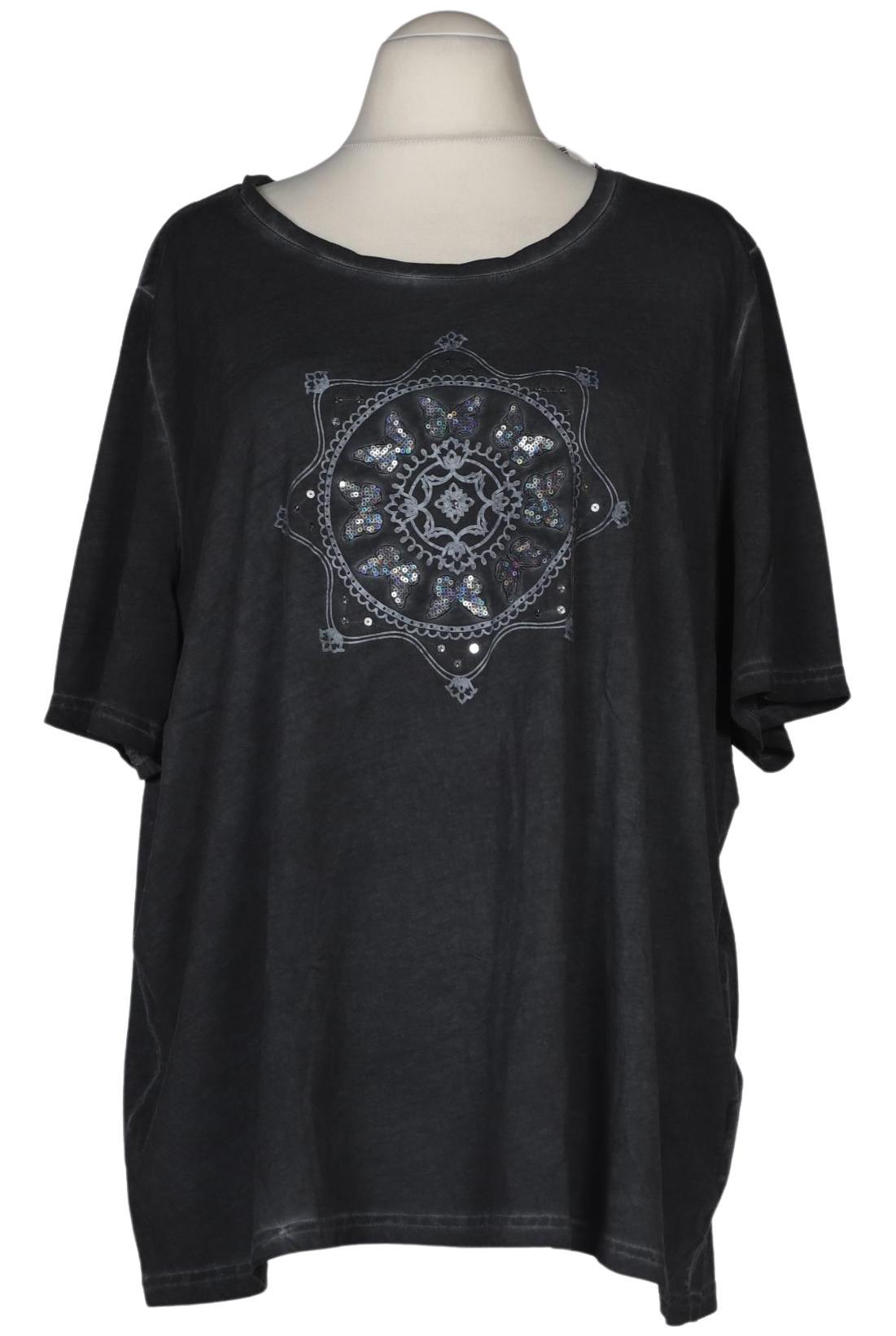 

Ulla Popken Damen T-Shirt, grau, Gr. 54