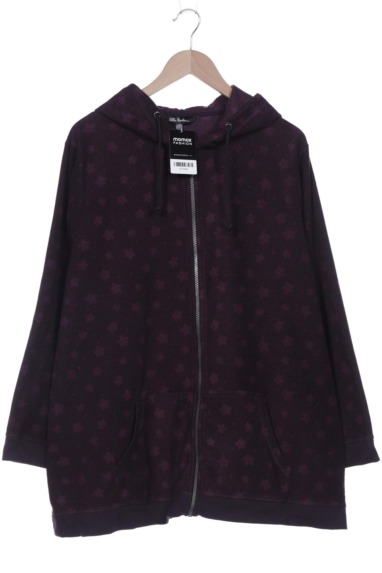 

Ulla Popken Damen Kapuzenpullover, bordeaux, Gr. 50