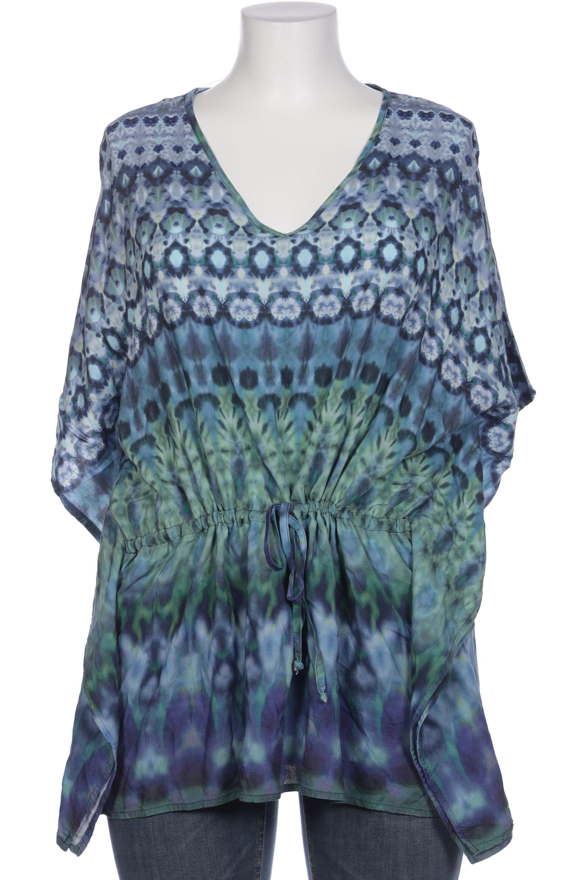 

Ulla Popken Damen Bluse, blau, Gr. 46