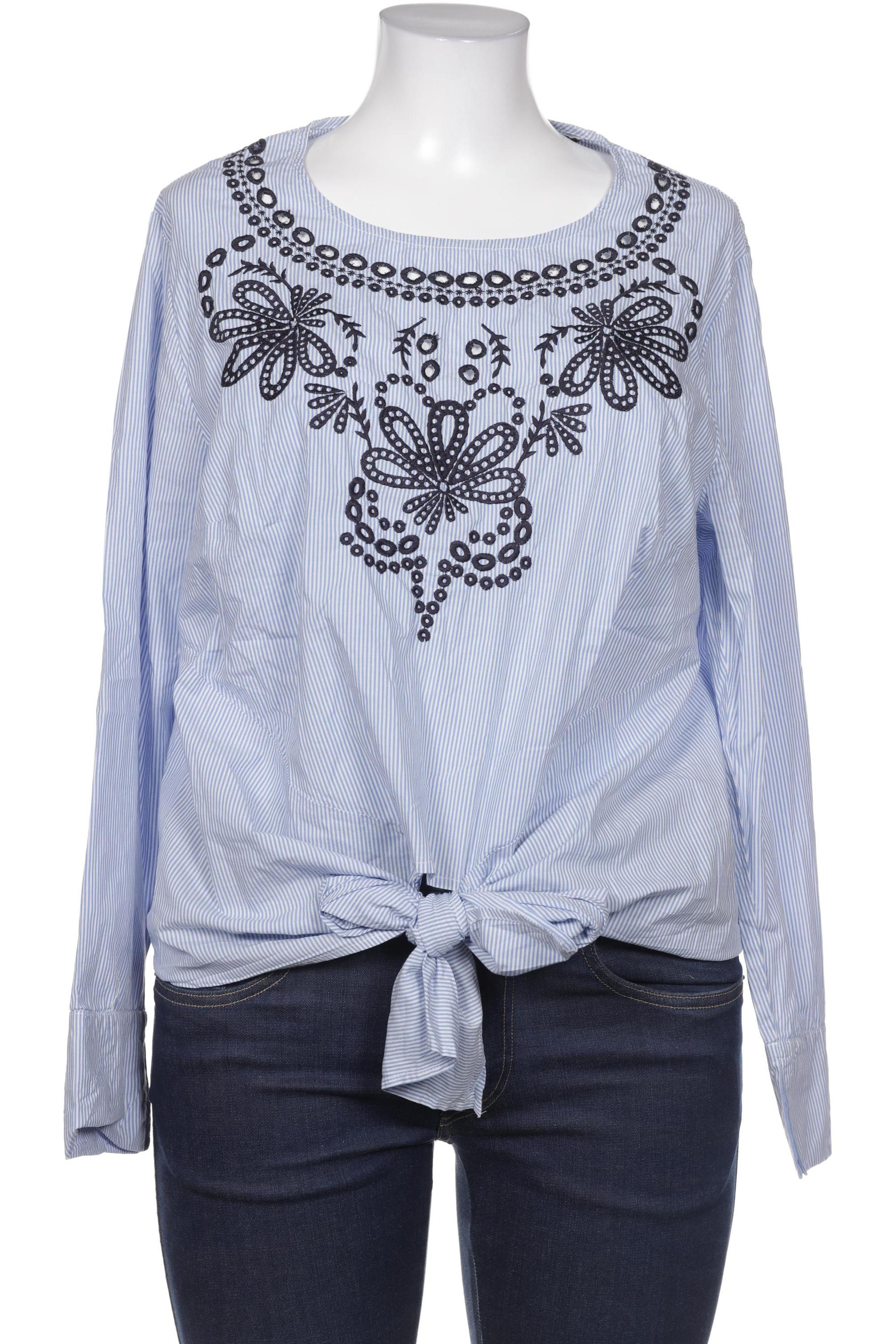 

Ulla Popken Damen Bluse, blau, Gr. 42
