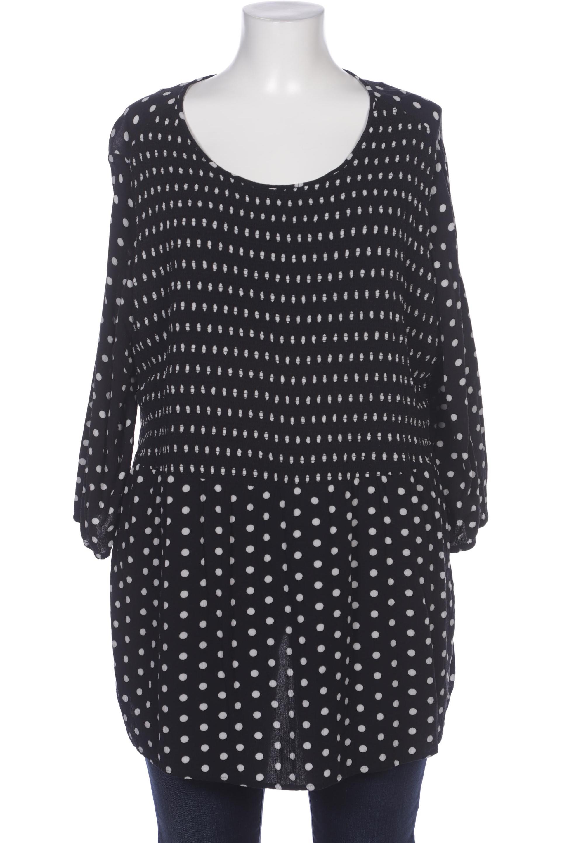 

Ulla Popken Damen Bluse, schwarz, Gr. 46