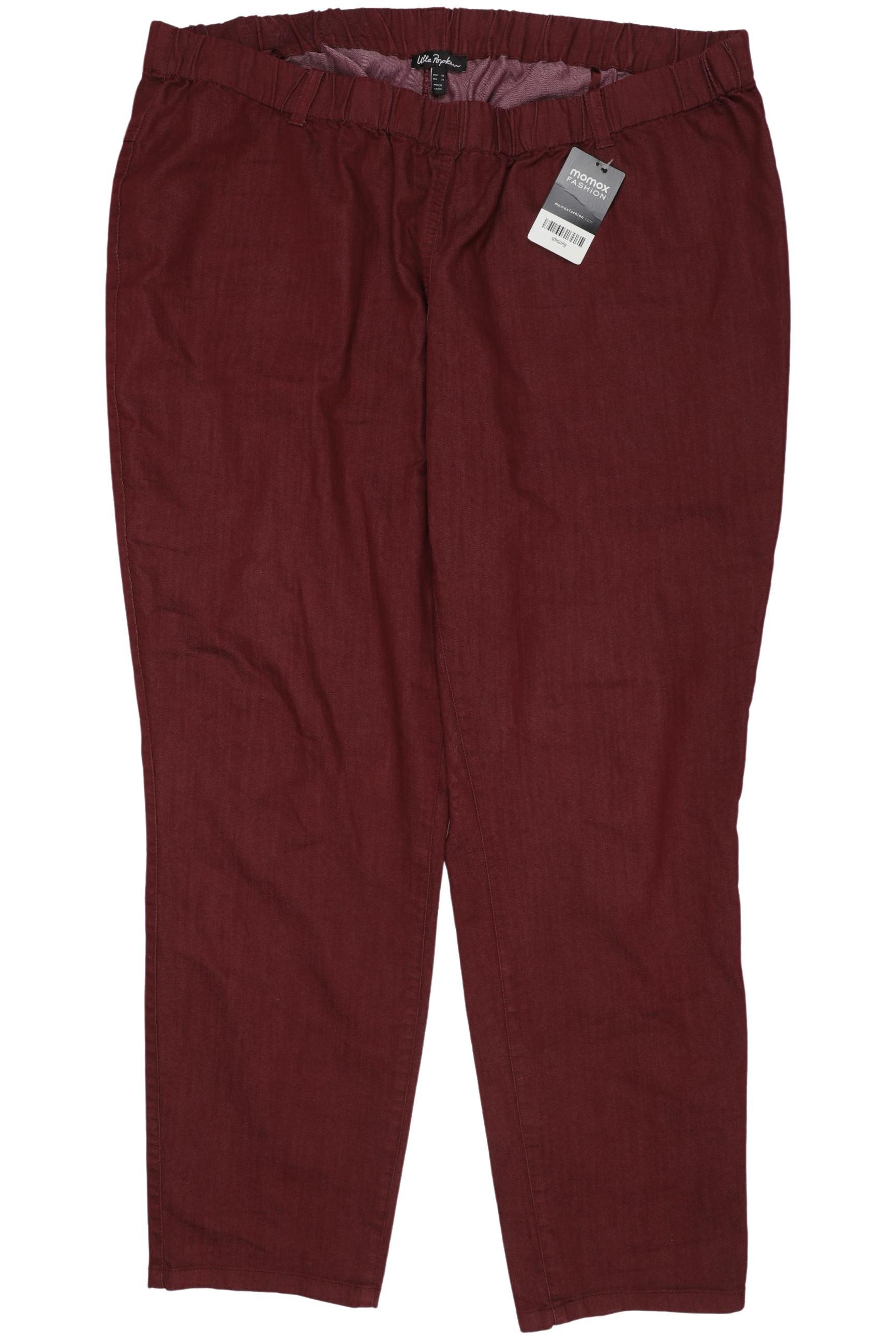 

Ulla Popken Damen Jeans, bordeaux, Gr. 56