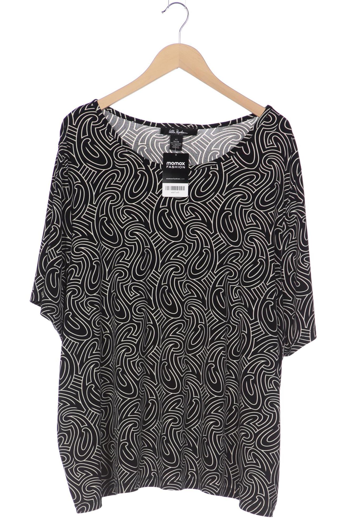 

Ulla Popken Damen T-Shirt, schwarz, Gr. 48