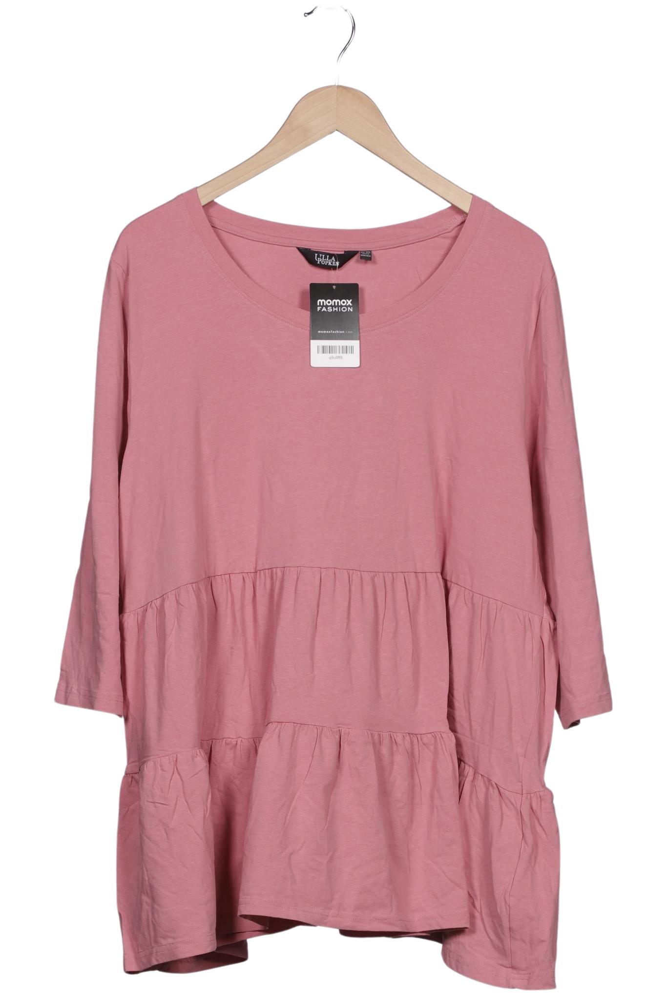 

Ulla Popken Damen Langarmshirt, pink, Gr. 50