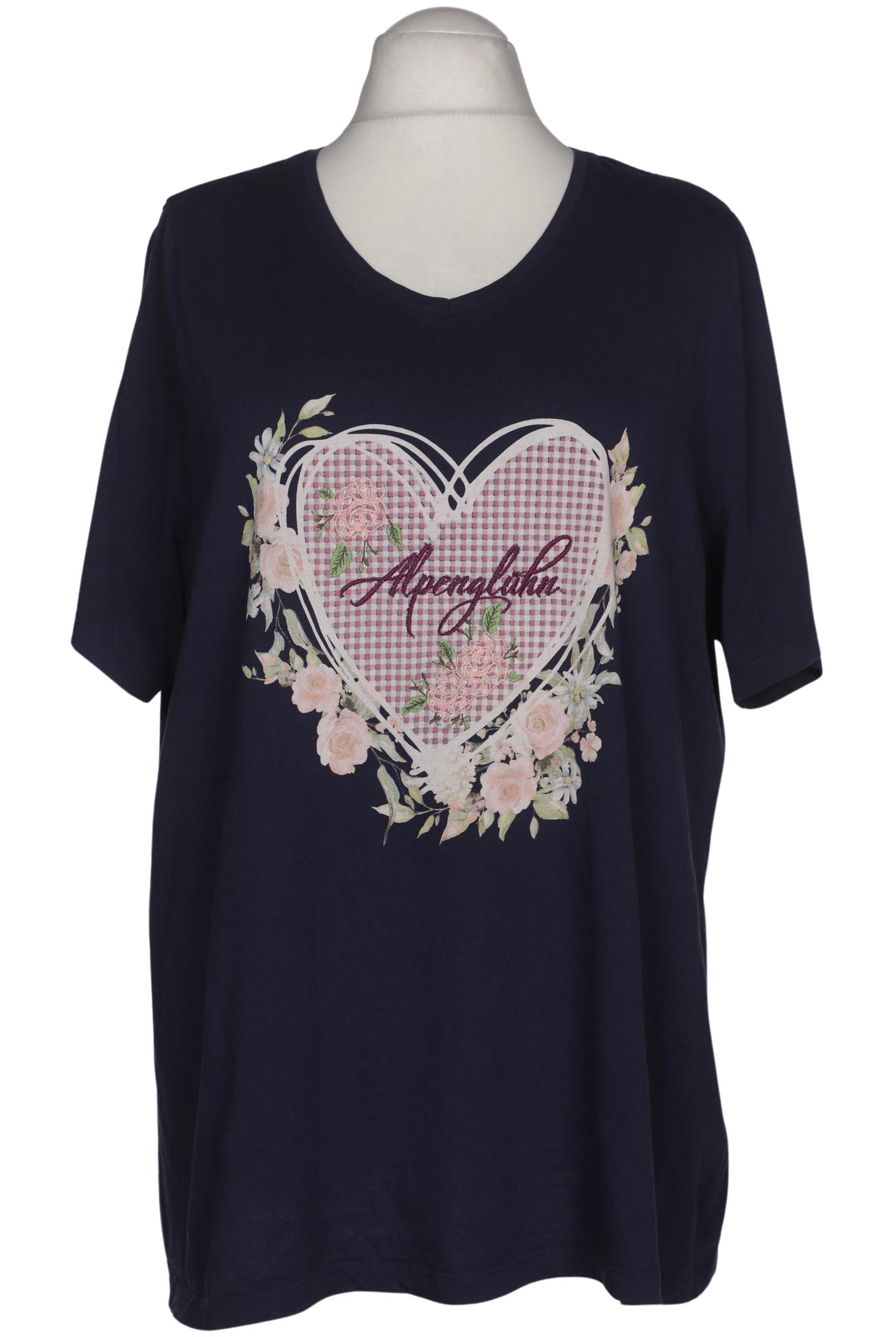 

Ulla Popken Damen T-Shirt, marineblau, Gr. 52