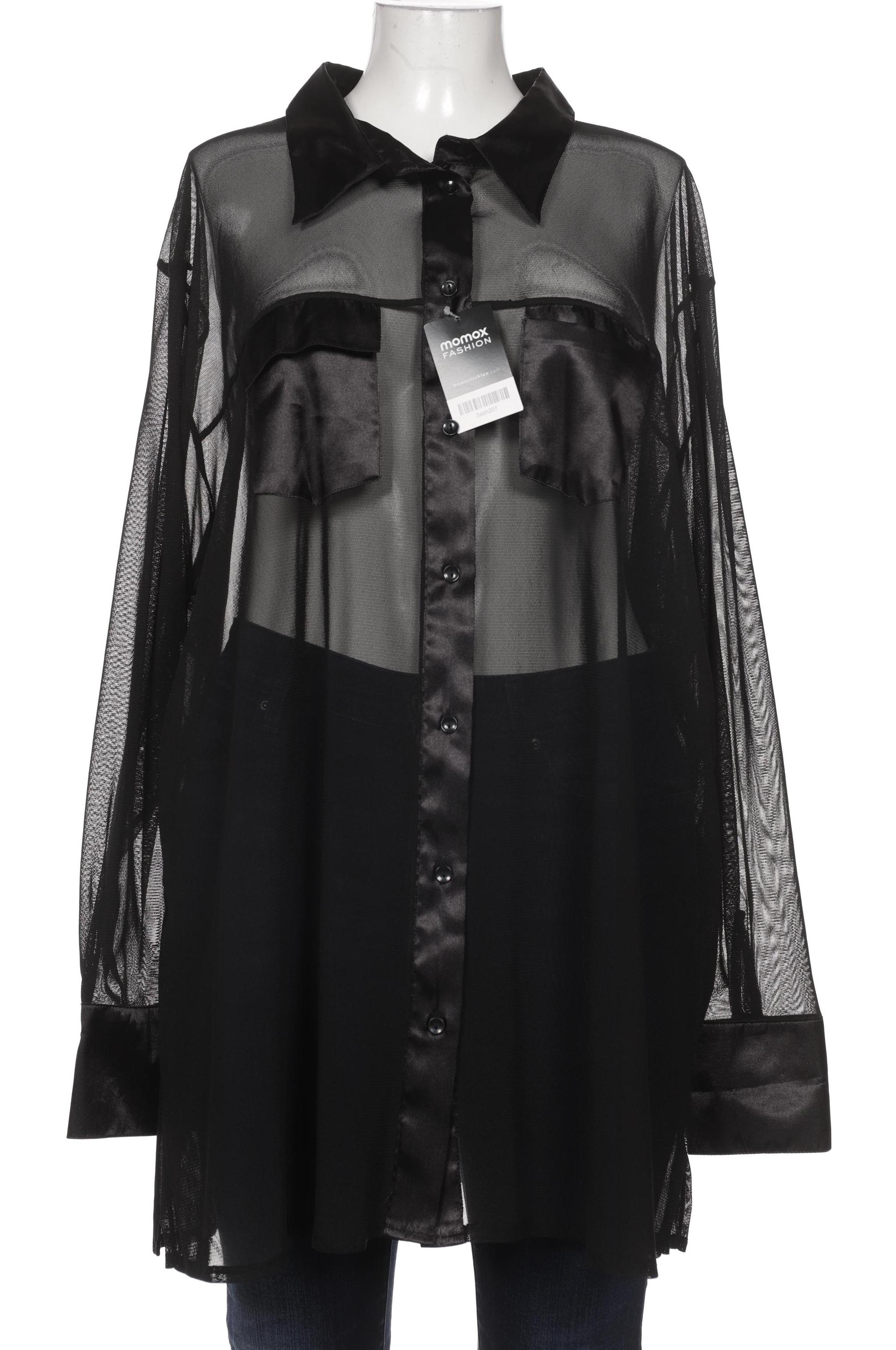 

Ulla Popken Damen Bluse, schwarz, Gr. 46