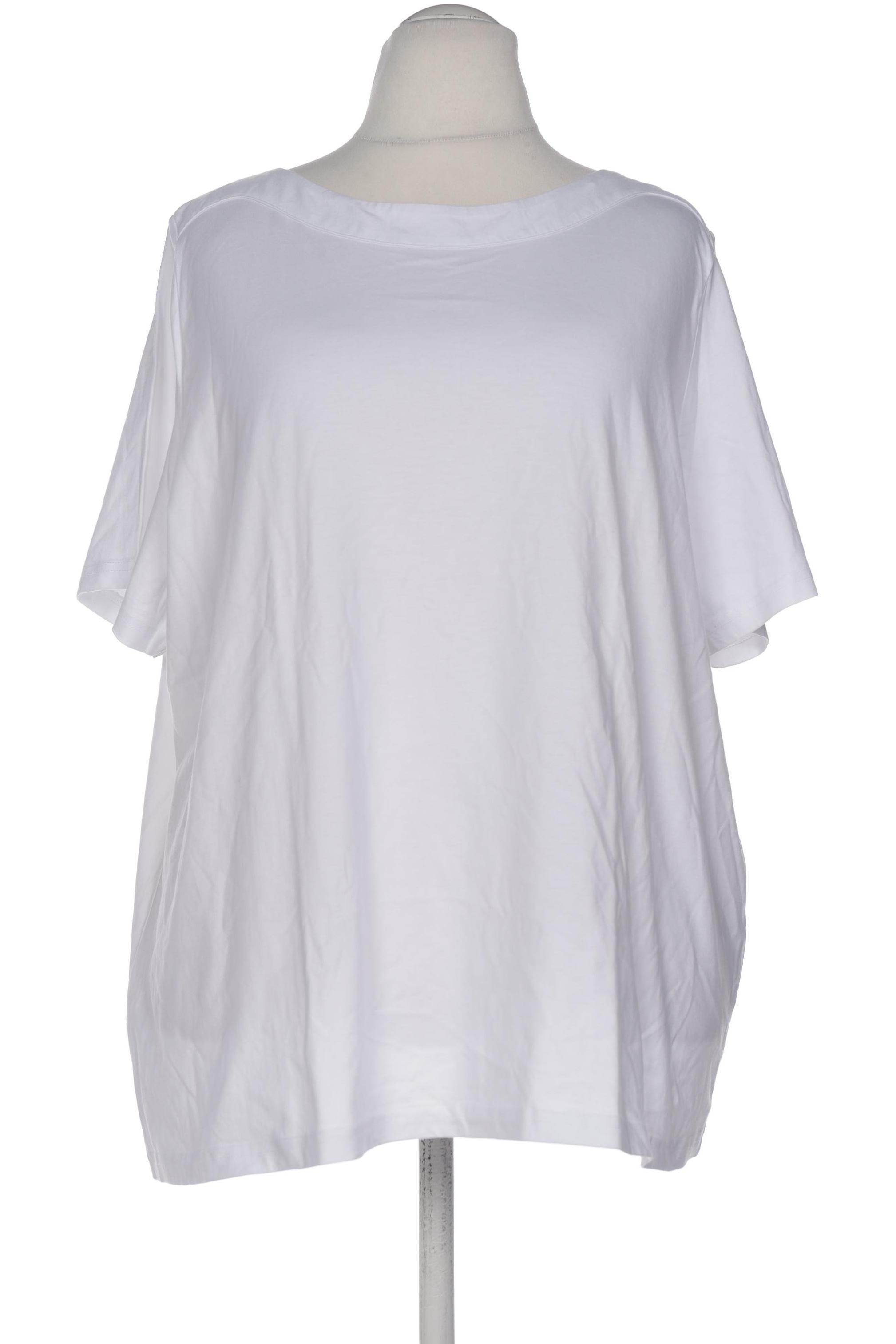 

Ulla Popken Damen T-Shirt, weiß, Gr. 54