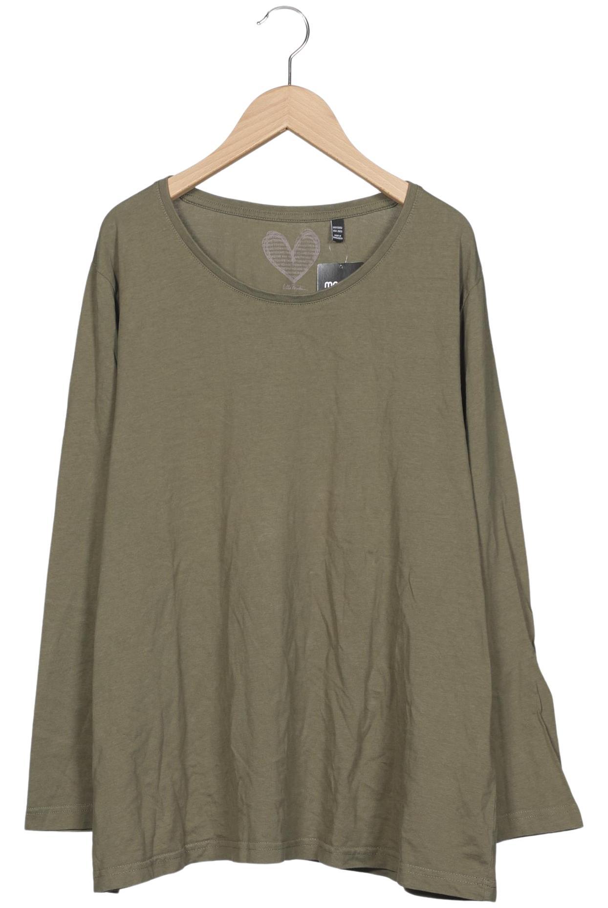 

Ulla Popken Damen Langarmshirt, grün, Gr. 50