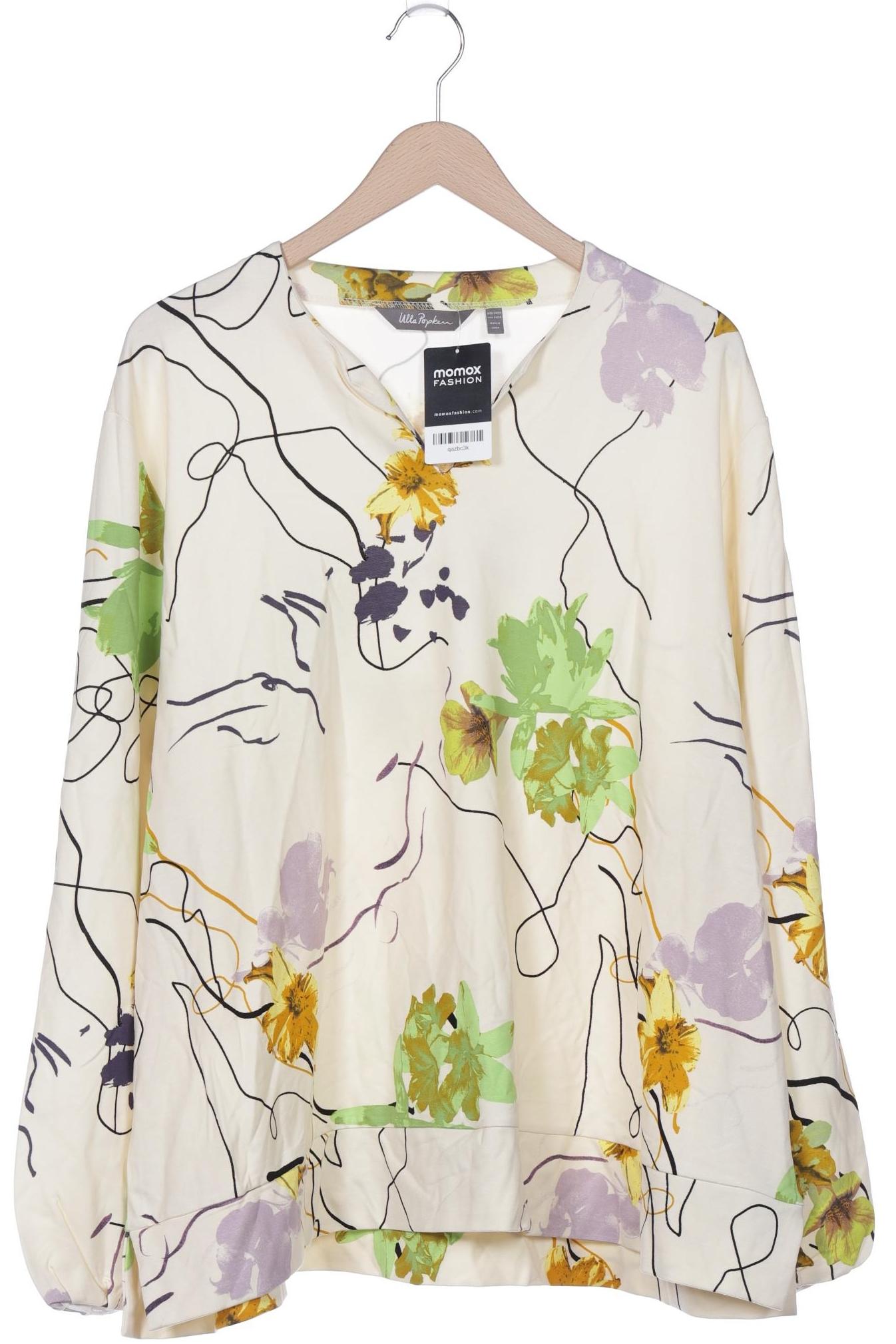 

Ulla Popken Damen Langarmshirt, cremeweiß, Gr. 54