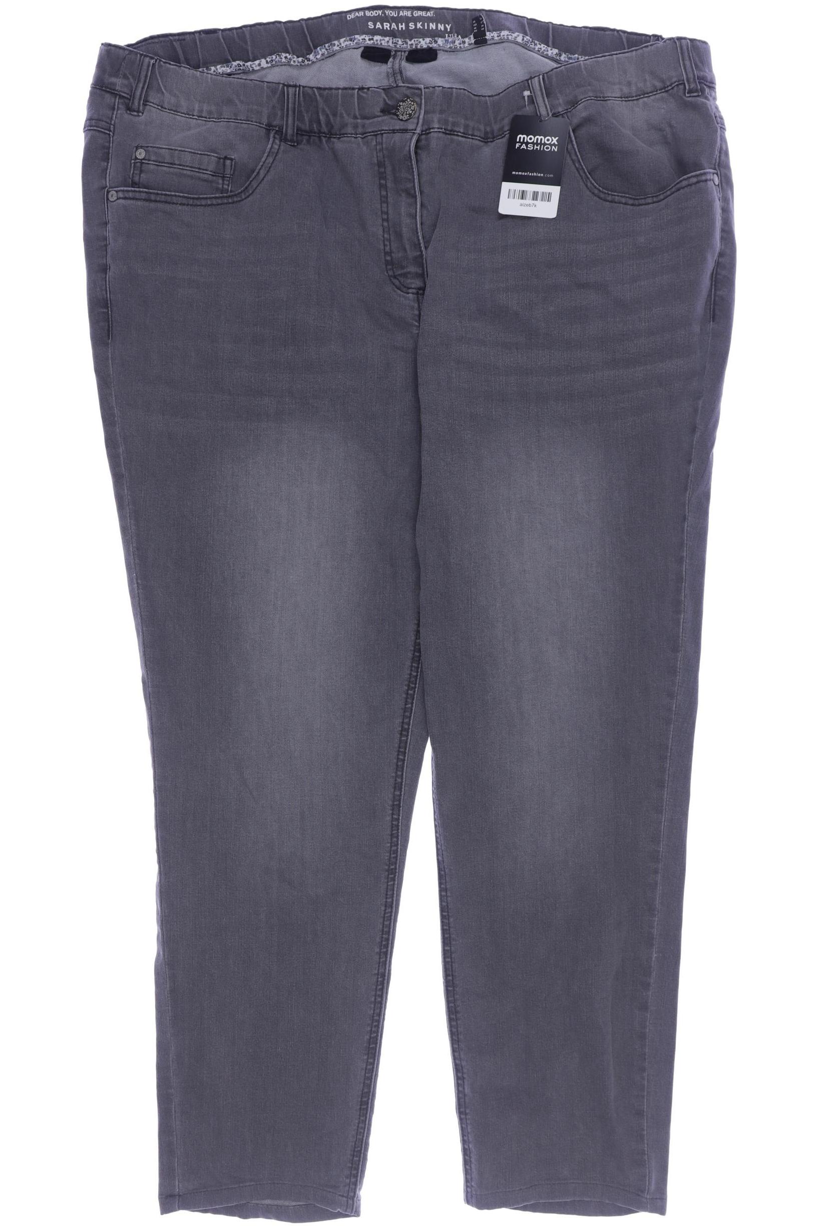 

Ulla Popken Damen Jeans, grau, Gr. 54