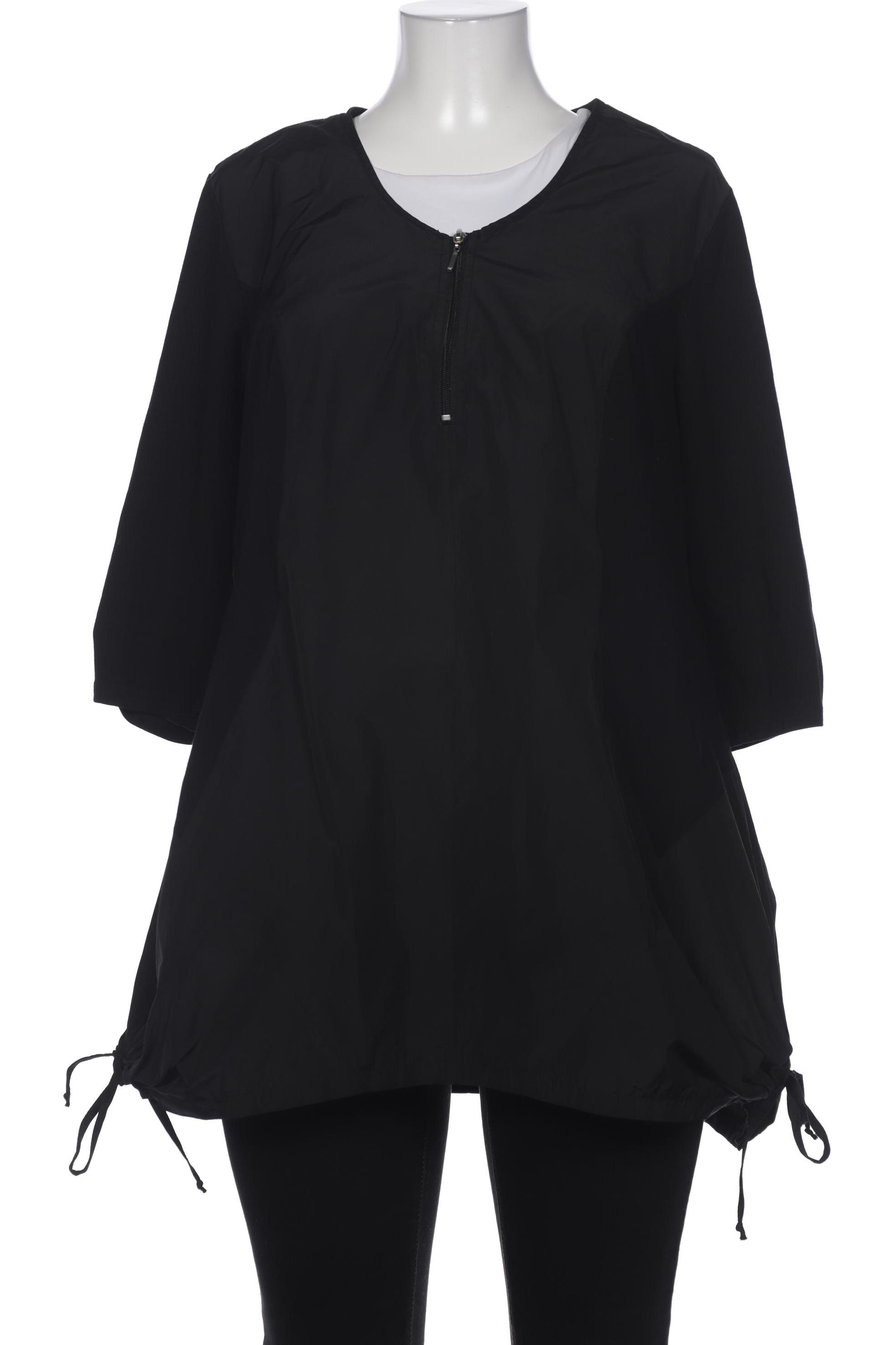 

Ulla Popken Damen Bluse, schwarz, Gr. 42