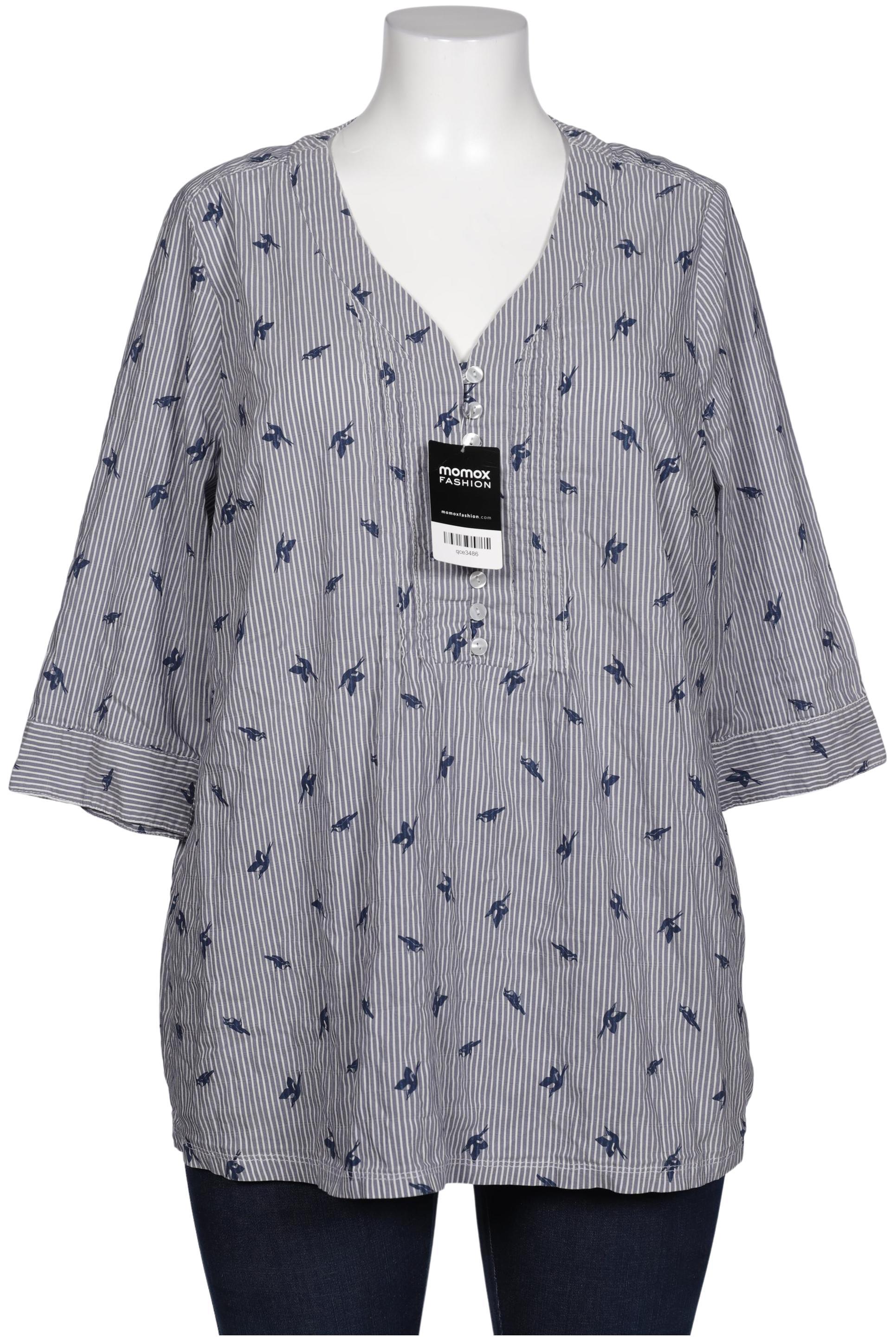 

Ulla Popken Damen Bluse, marineblau, Gr. 46