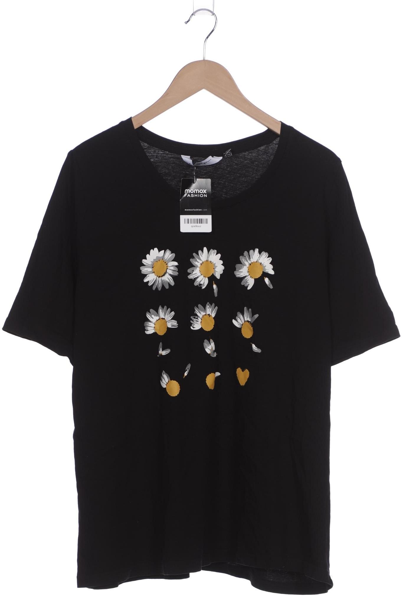 

Ulla Popken Damen T-Shirt, schwarz, Gr. 50