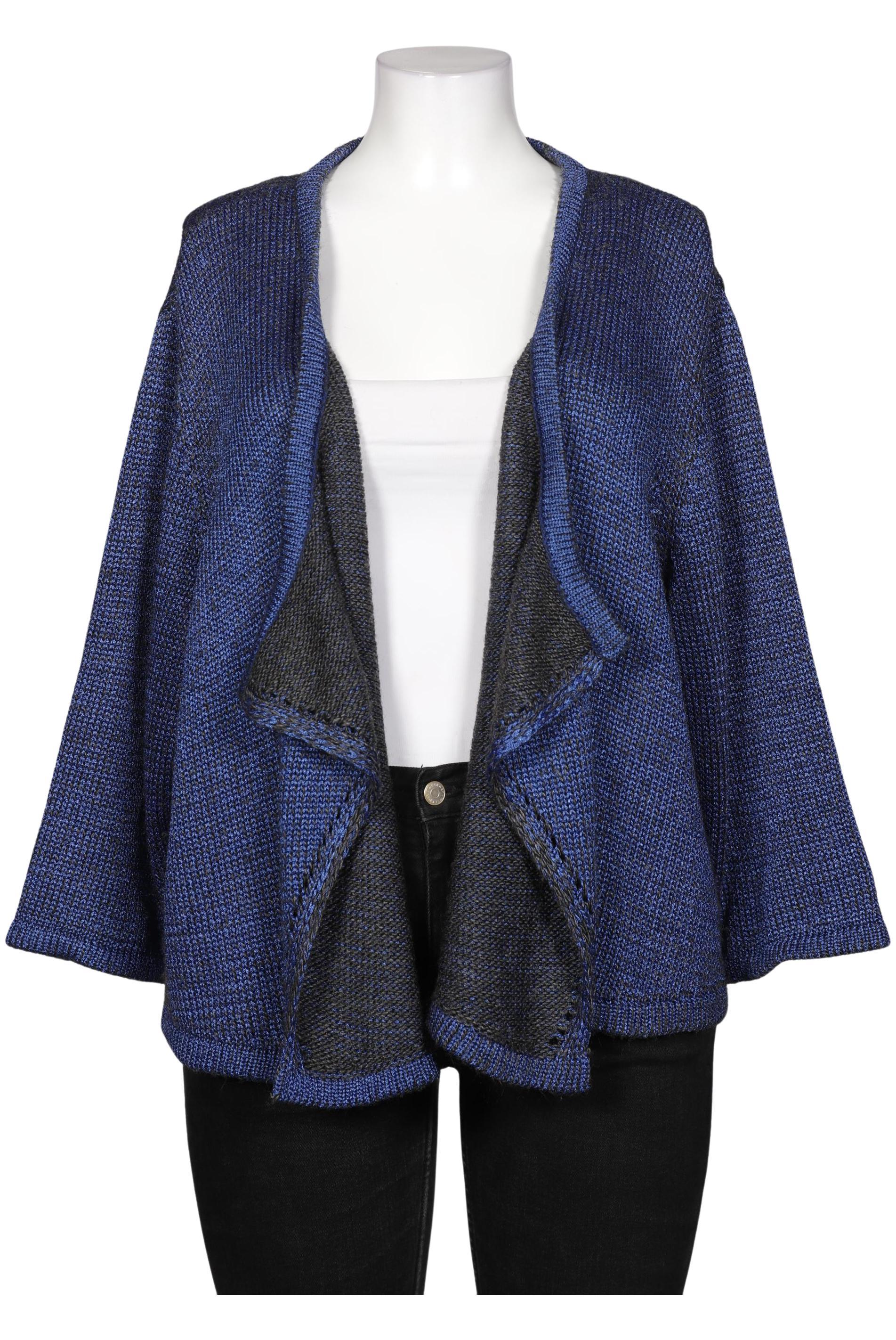 

Ulla Popken Damen Strickjacke, marineblau, Gr. 46