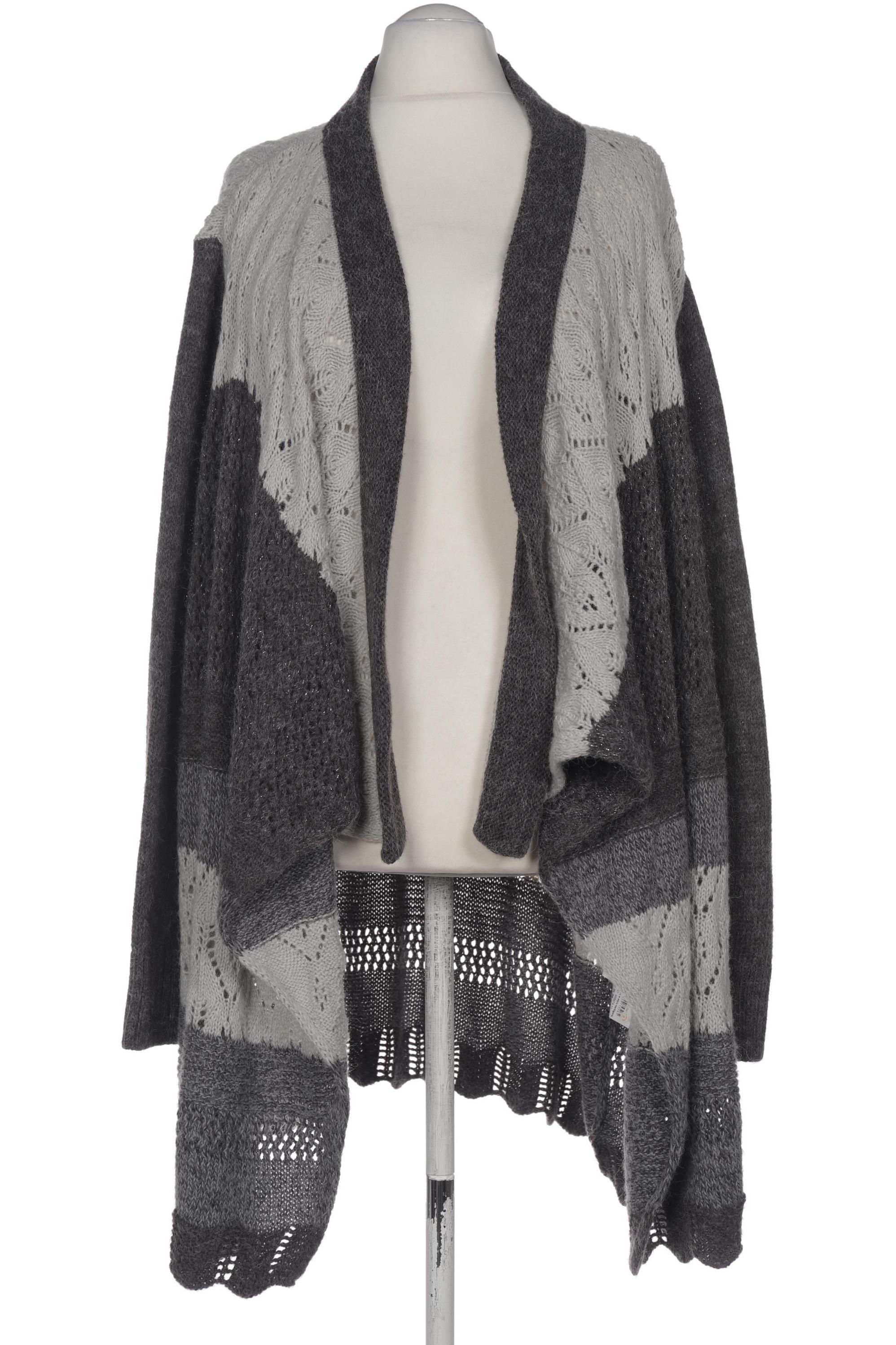 

Ulla Popken Damen Strickjacke, grau, Gr. 54