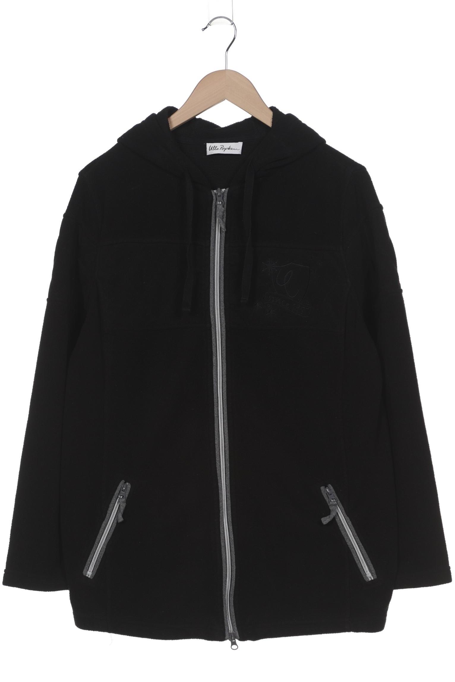 

Ulla Popken Damen Kapuzenpullover, schwarz, Gr. 42