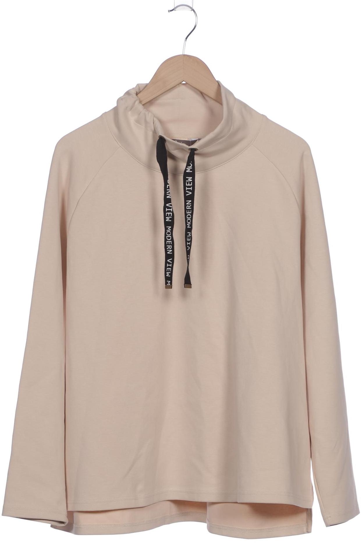 

Ulla Popken Damen Sweatshirt, beige, Gr. 46