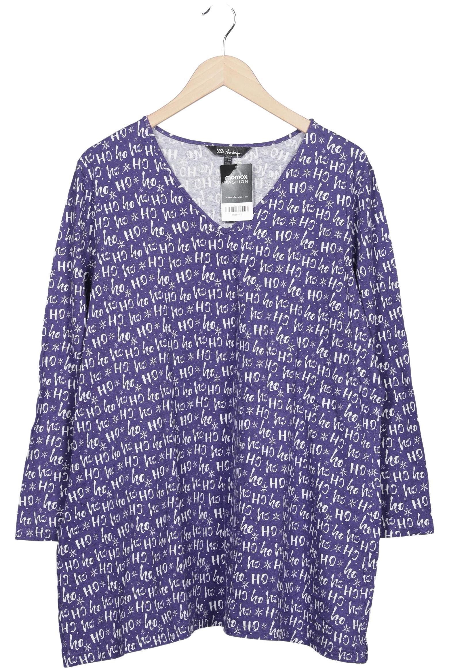 

Ulla Popken Damen Langarmshirt, flieder, Gr. 50