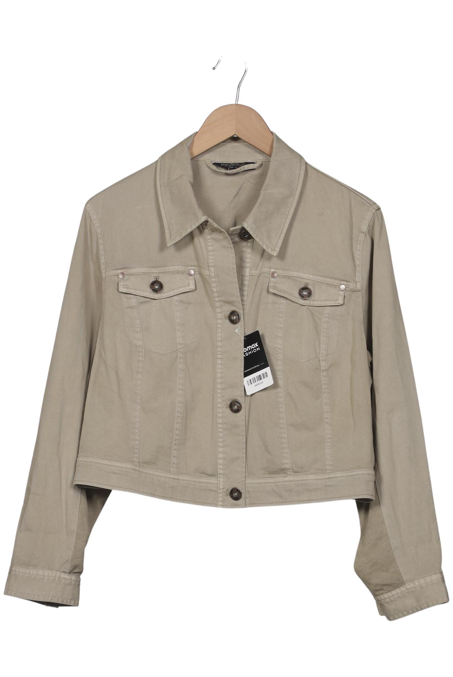 

Ulla Popken Damen Jacke, beige, Gr. 46