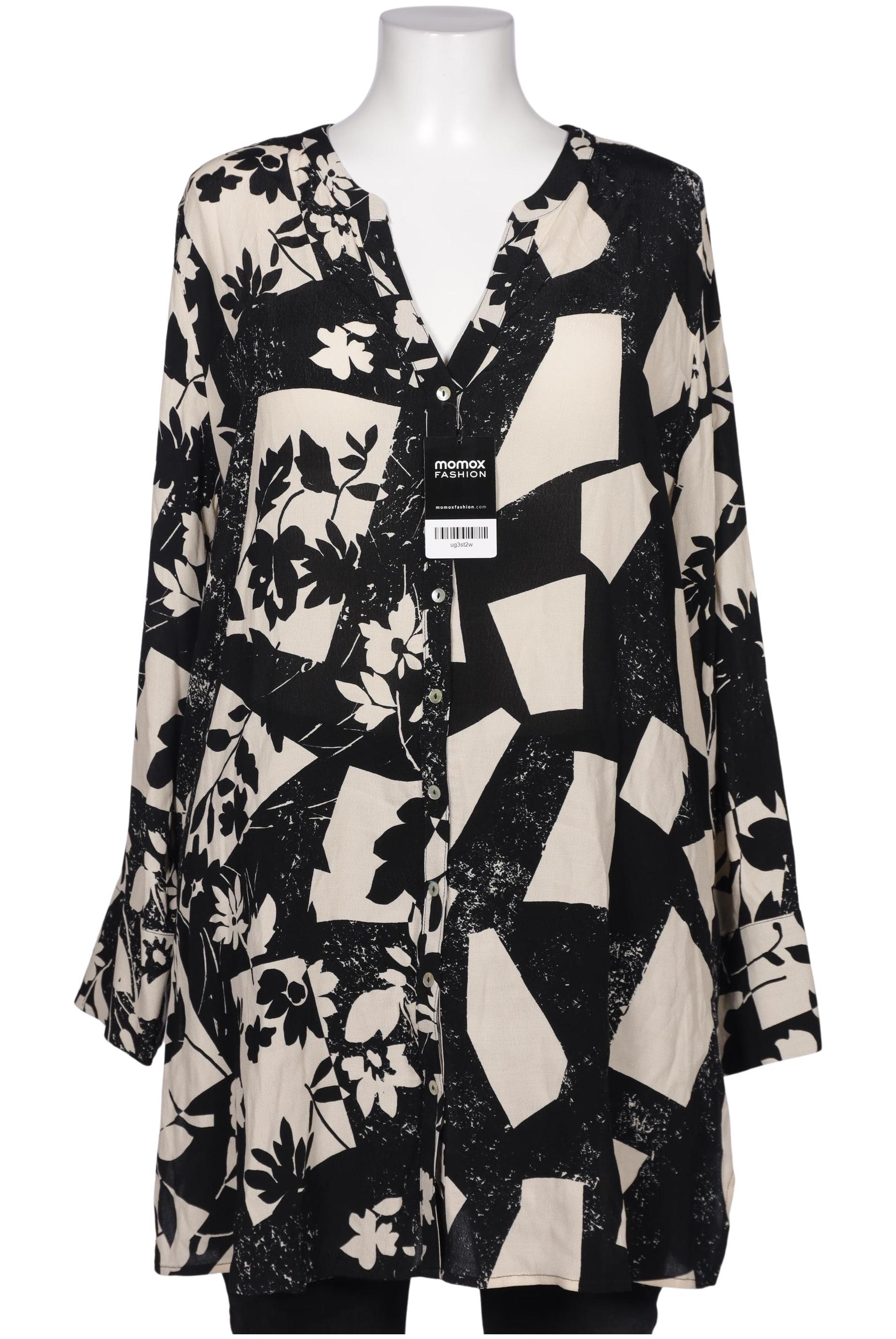 

Ulla Popken Damen Bluse, schwarz, Gr. 46