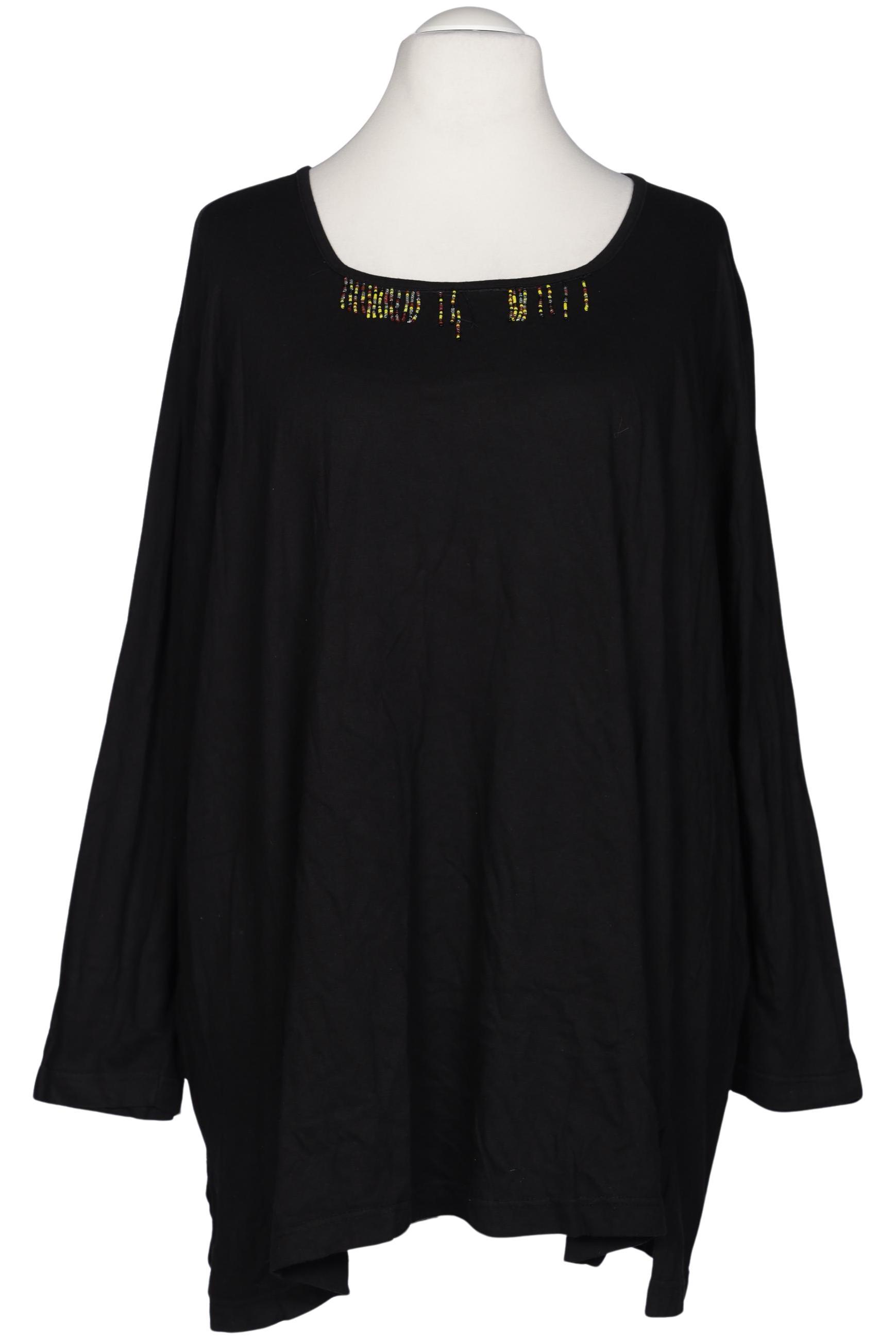 

Ulla Popken Damen Langarmshirt, schwarz, Gr. 54